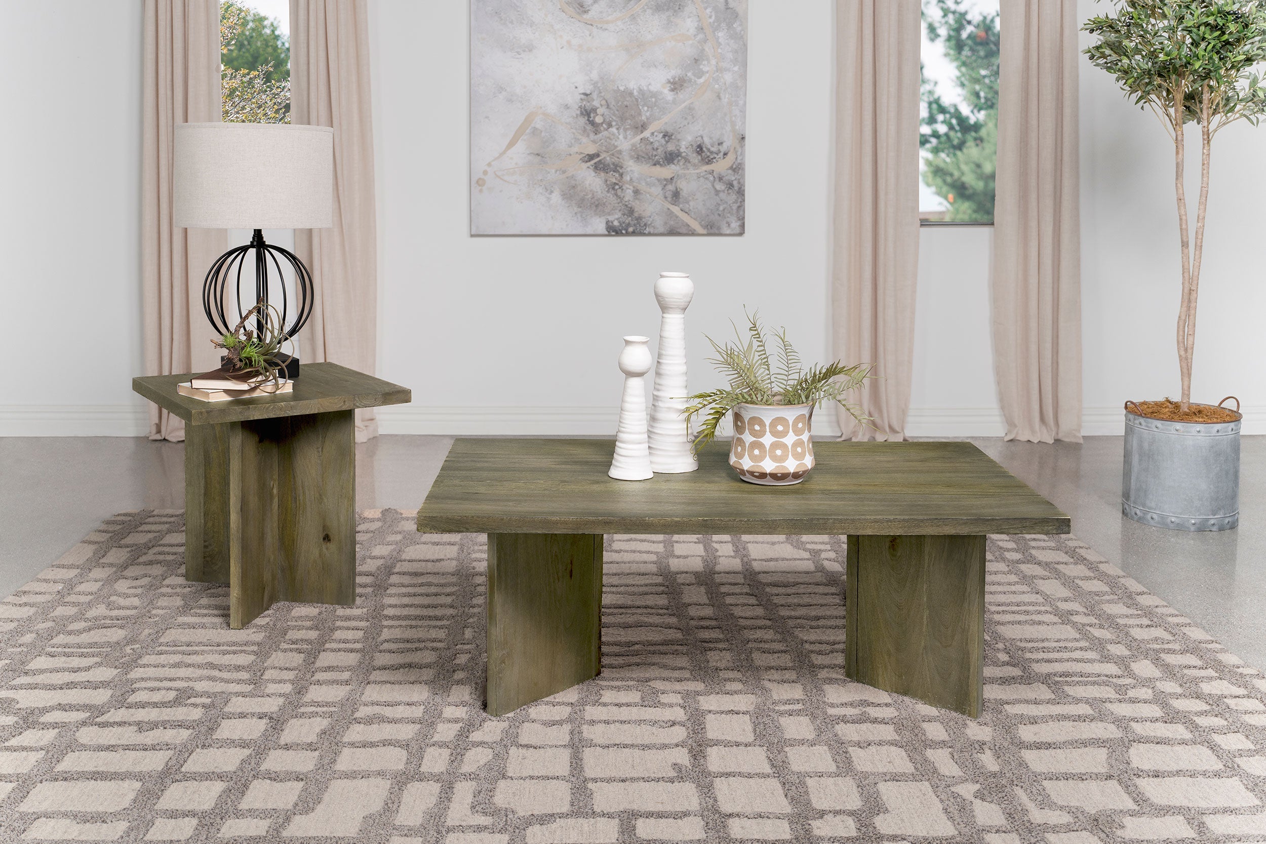Andando  Coffee and End Table Set
