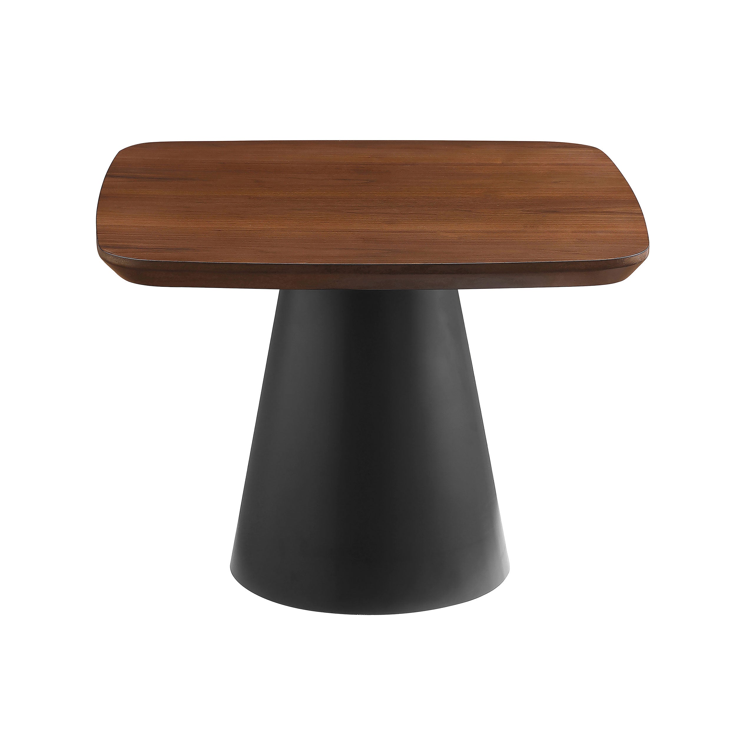 Eason Coffee Table Set Walnut and Black