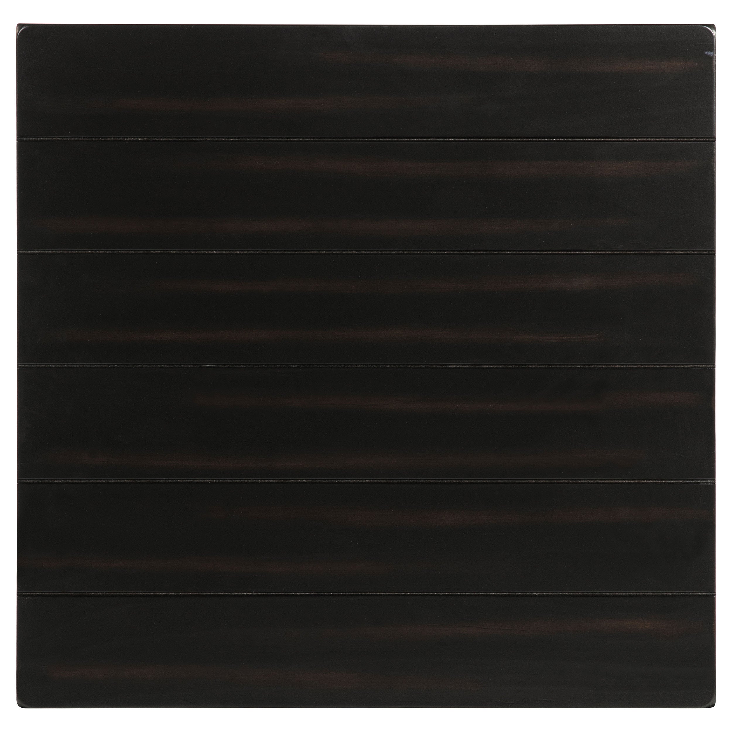 Payne Wood End Table with Shelf Distressed Brown