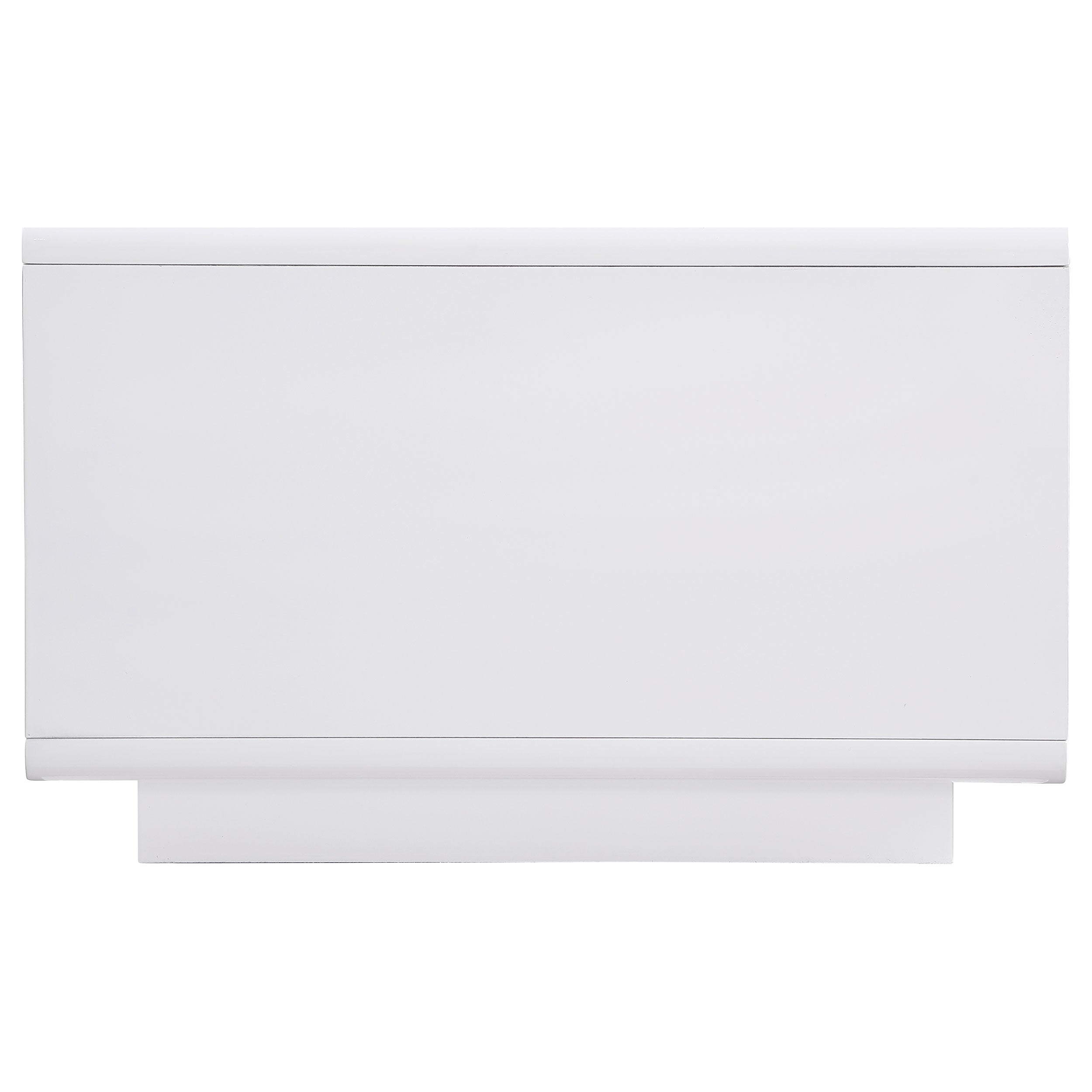 Paseo Rectangular Cocktail Coffee Table White High Gloss