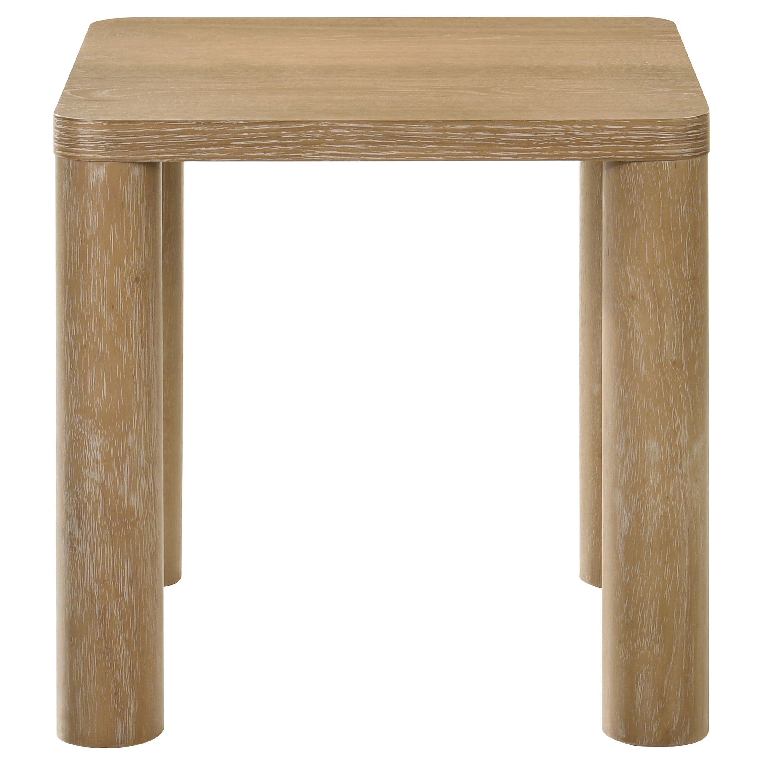 Castlewood Cocktail Coffee Table Set Light Oak