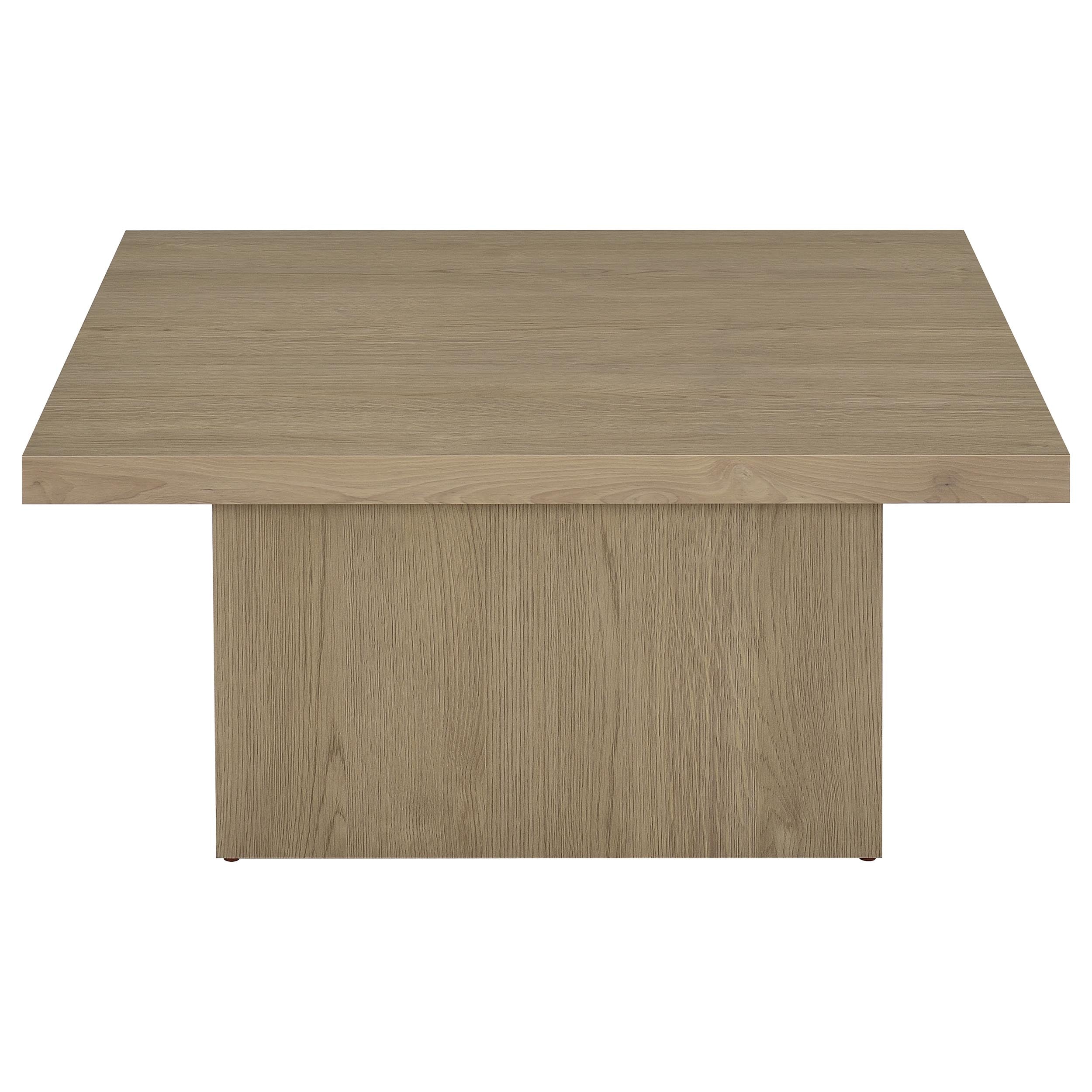 Devar Square Engineered Wood Cocktail Coffee Table Latte