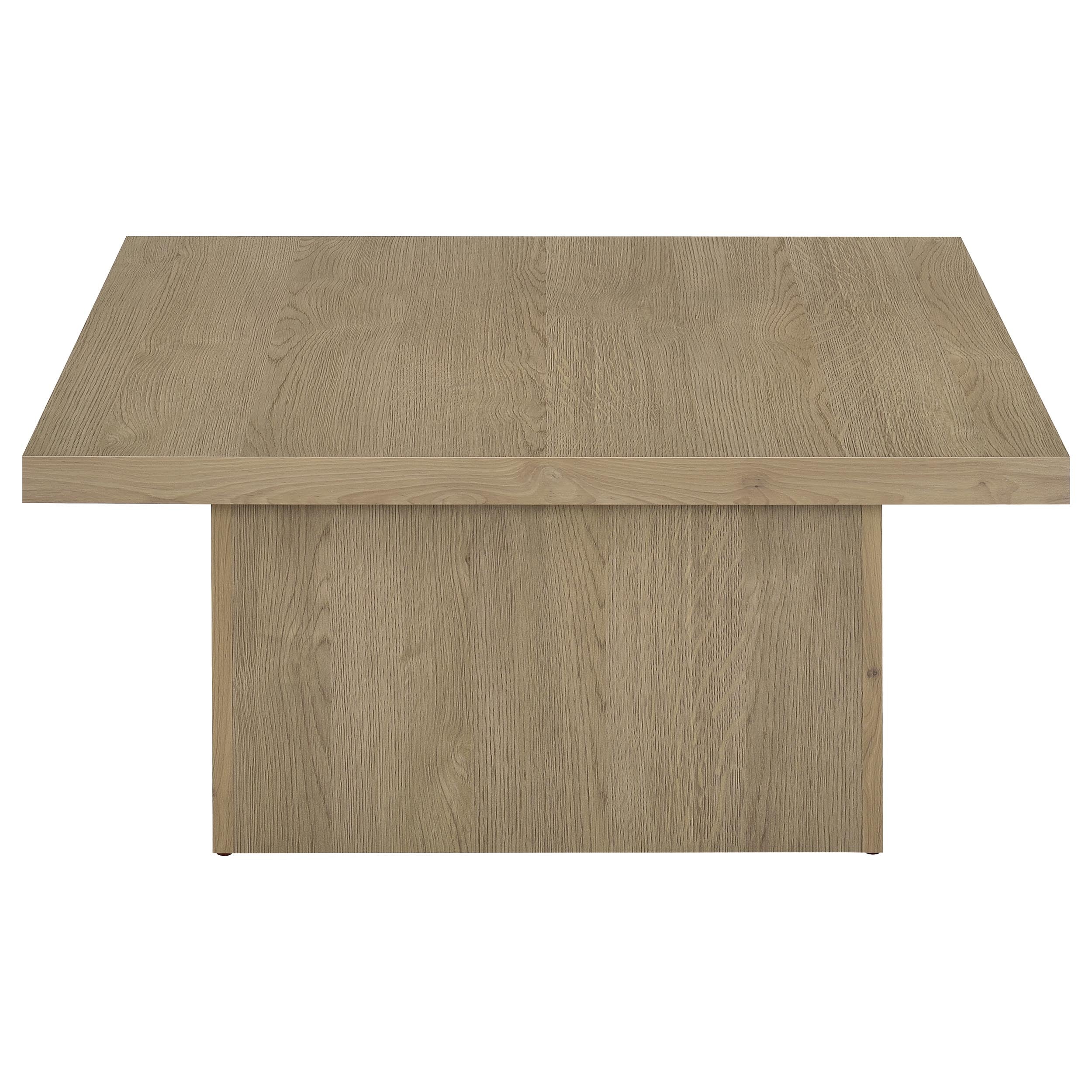 Devar Square Engineered Wood Cocktail Coffee Table Latte