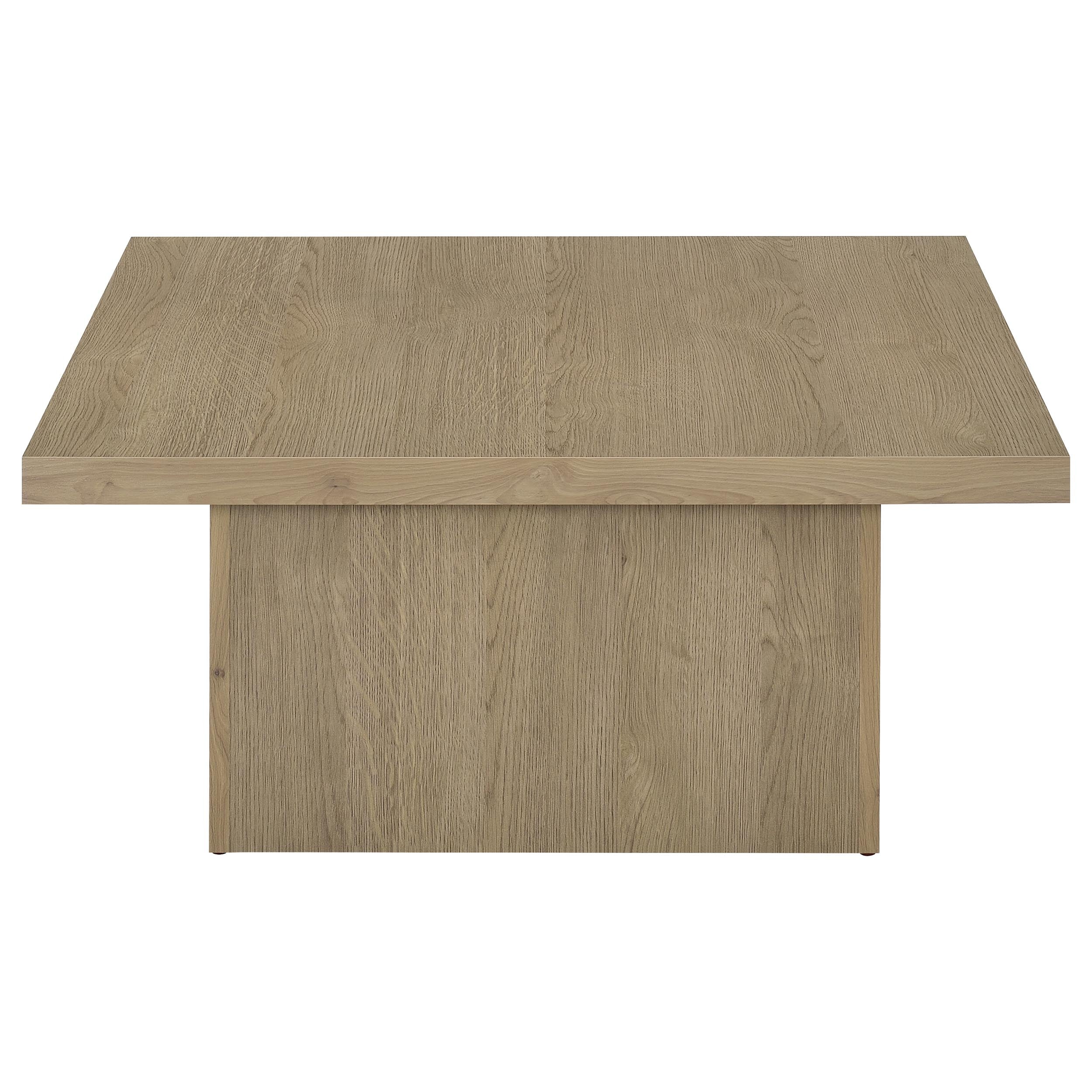 Devar Square Engineered Wood Cocktail Coffee Table Latte