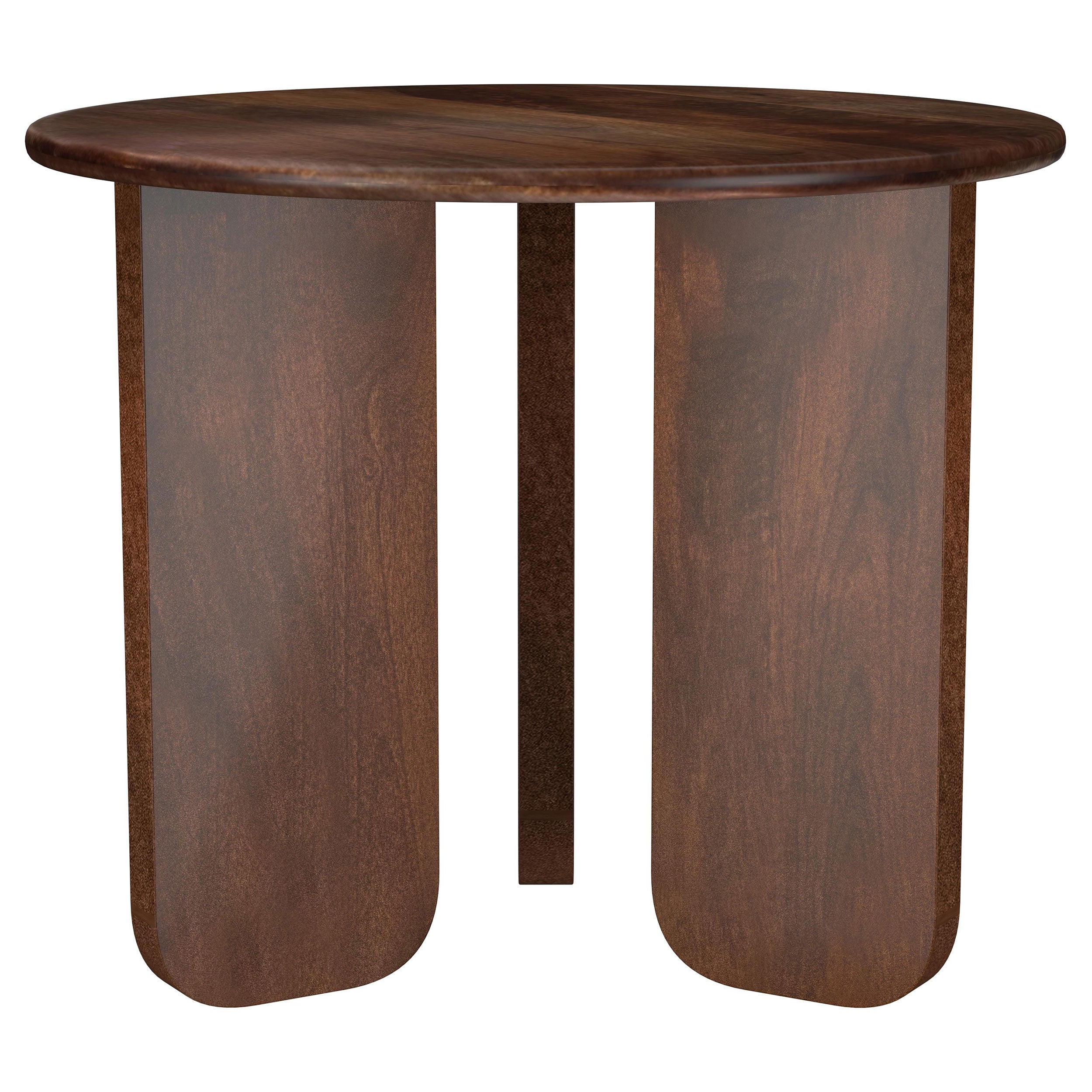 Dale Solid Wood Coffee and End Table Set Brown