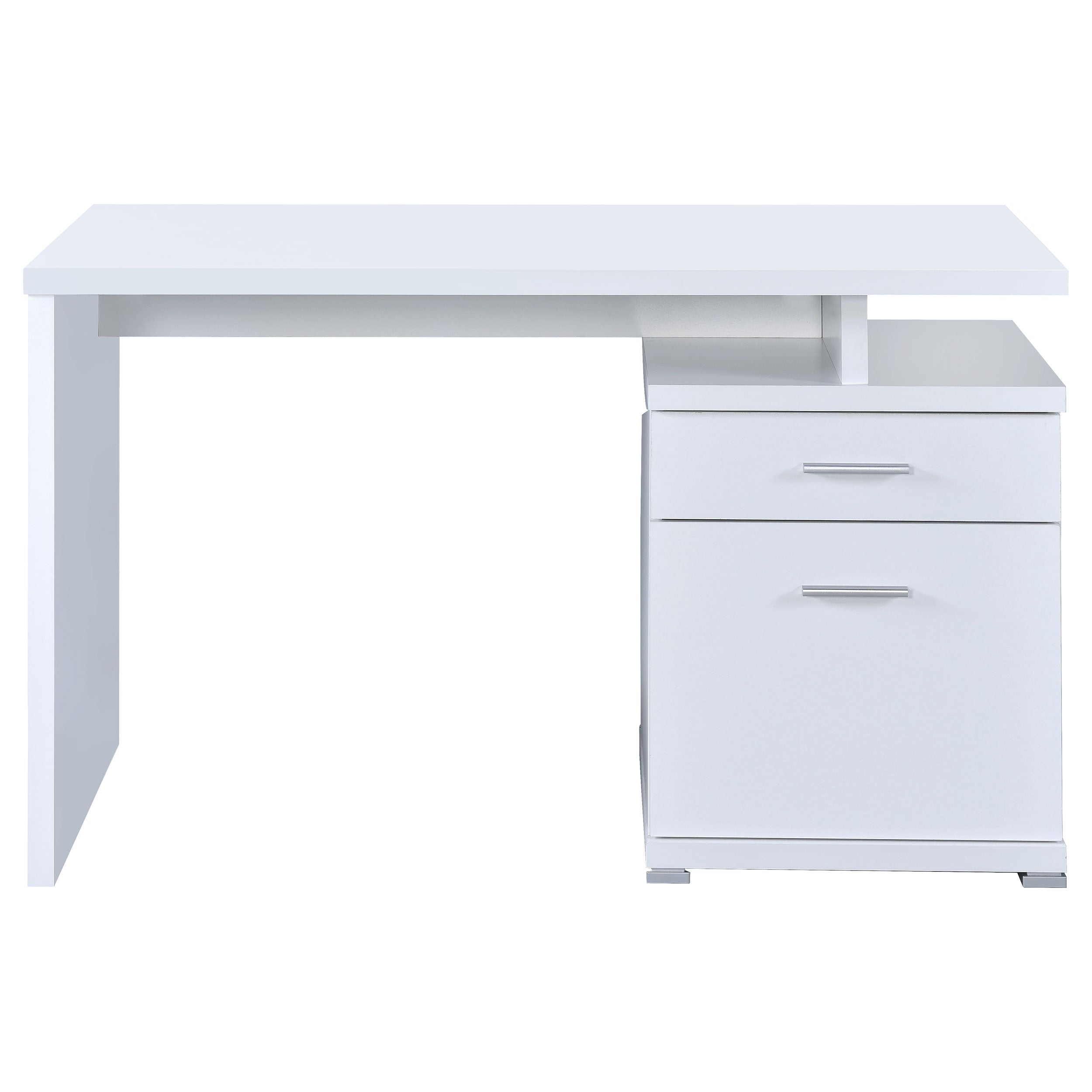 Irving 47-inch 2-drawer Office Computer Desk Cappuccino