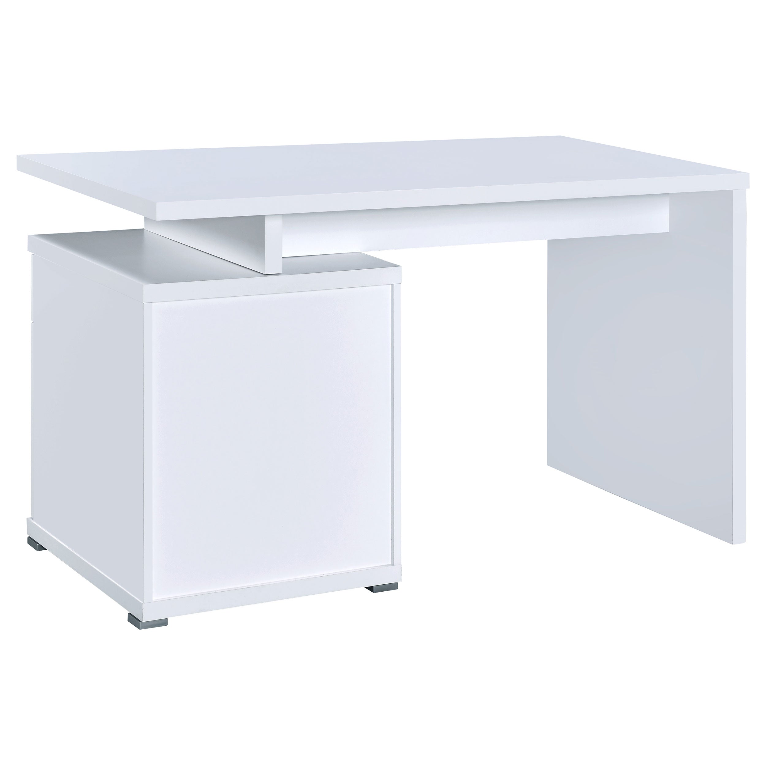 Irving 47-inch 2-drawer Office Computer Desk Cappuccino