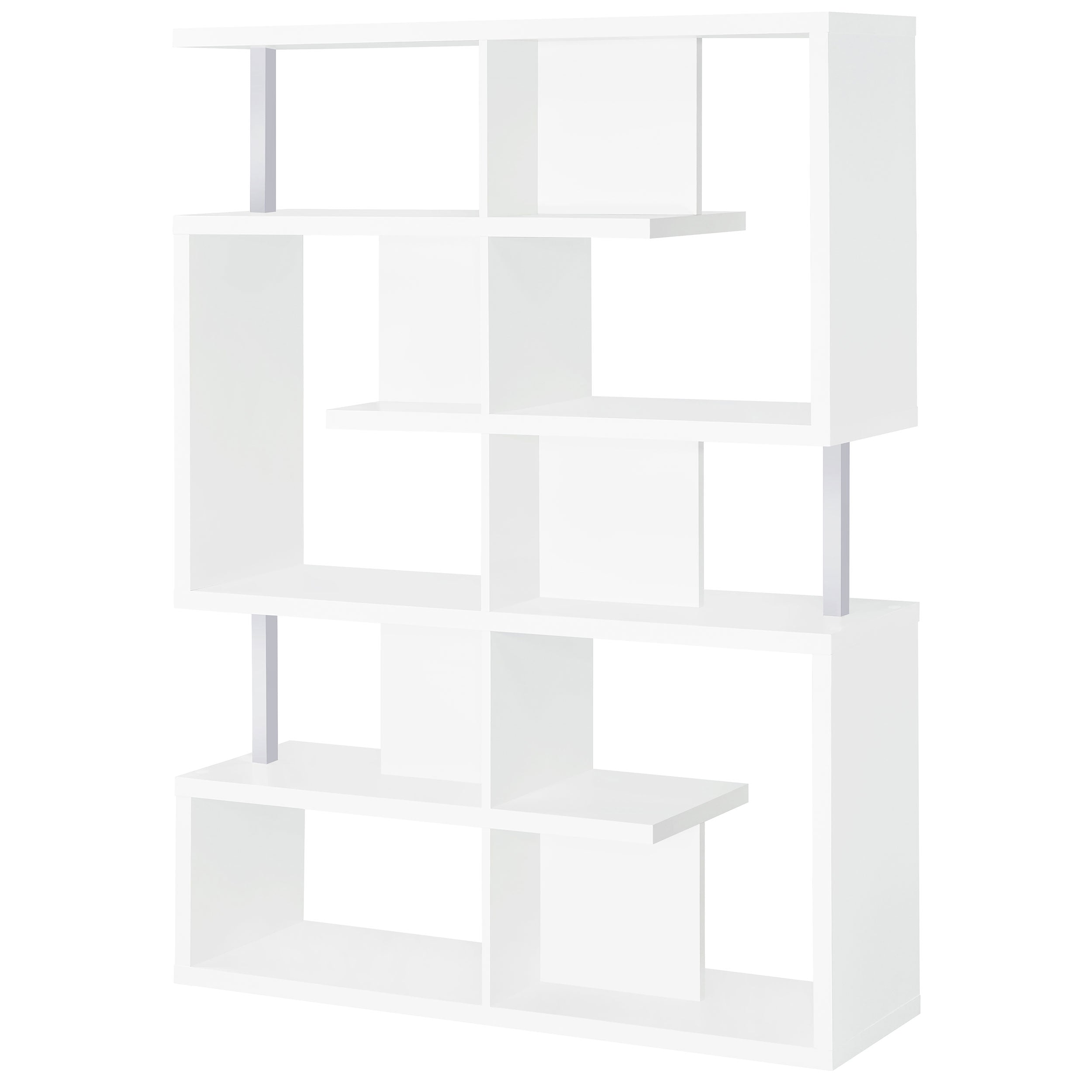Hoover 63-inch 5-shelf Bookshelf Black