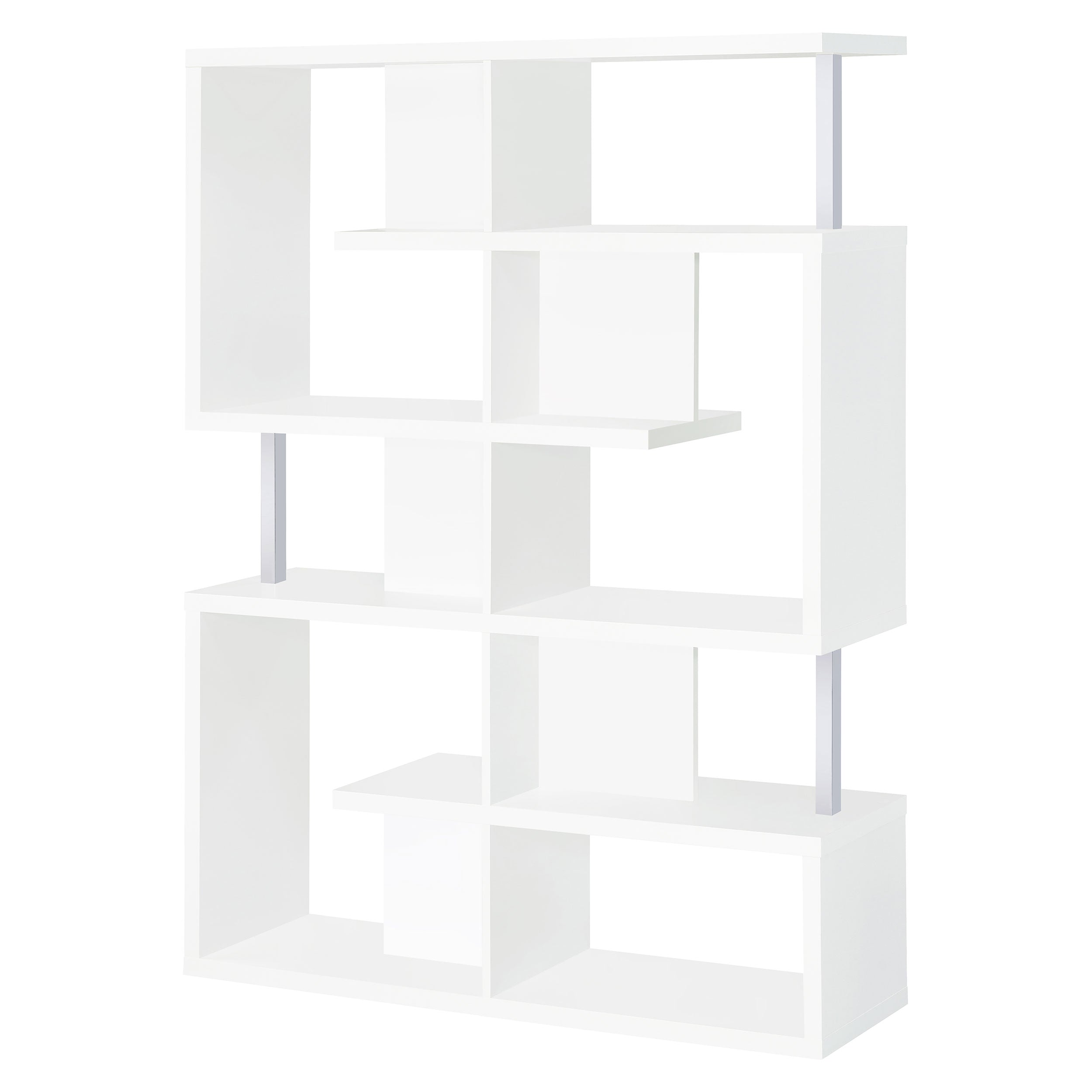 Hoover 63-inch 5-shelf Bookshelf Black