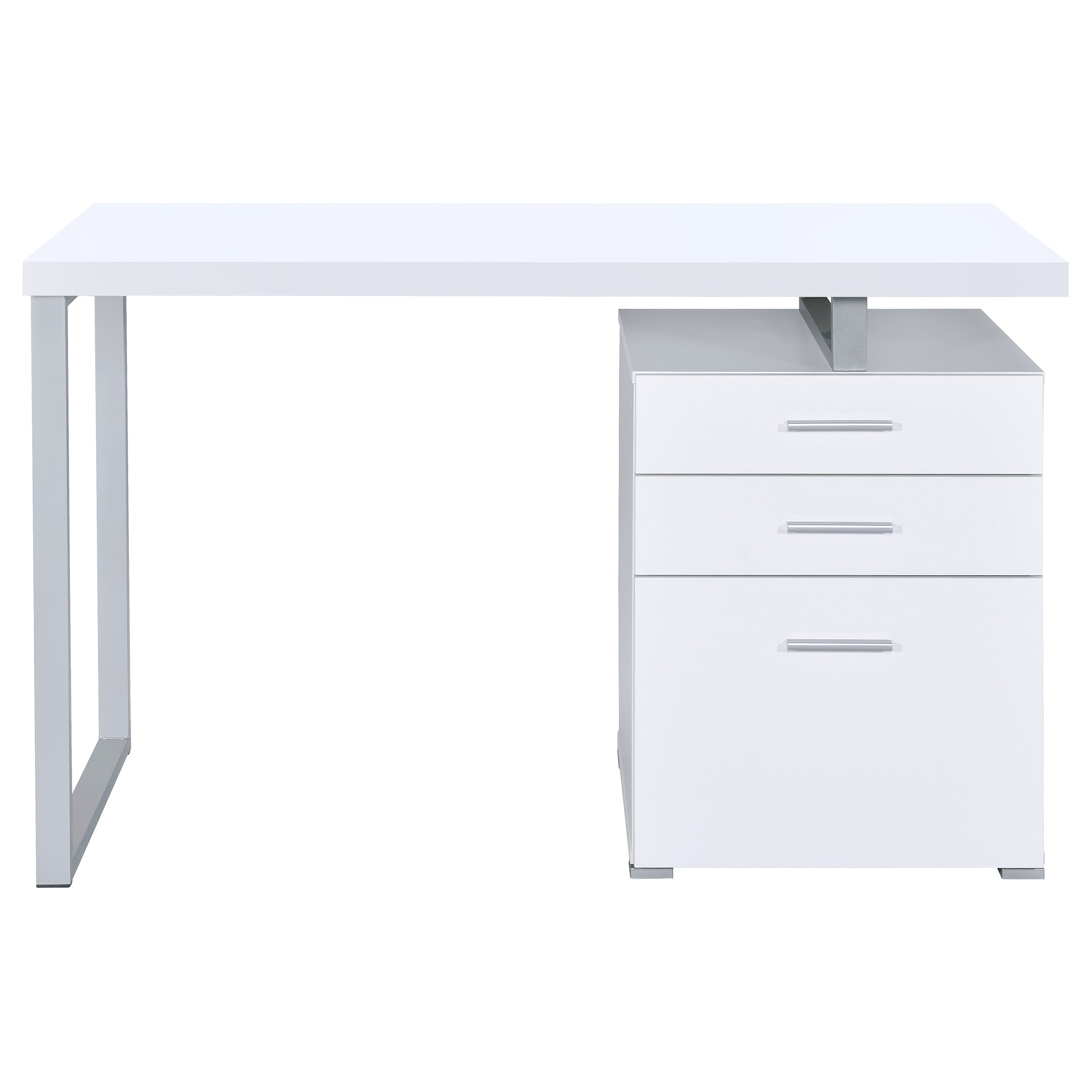 Brennan 47-inch 3-drawer Office Computer Desk Cappuccino