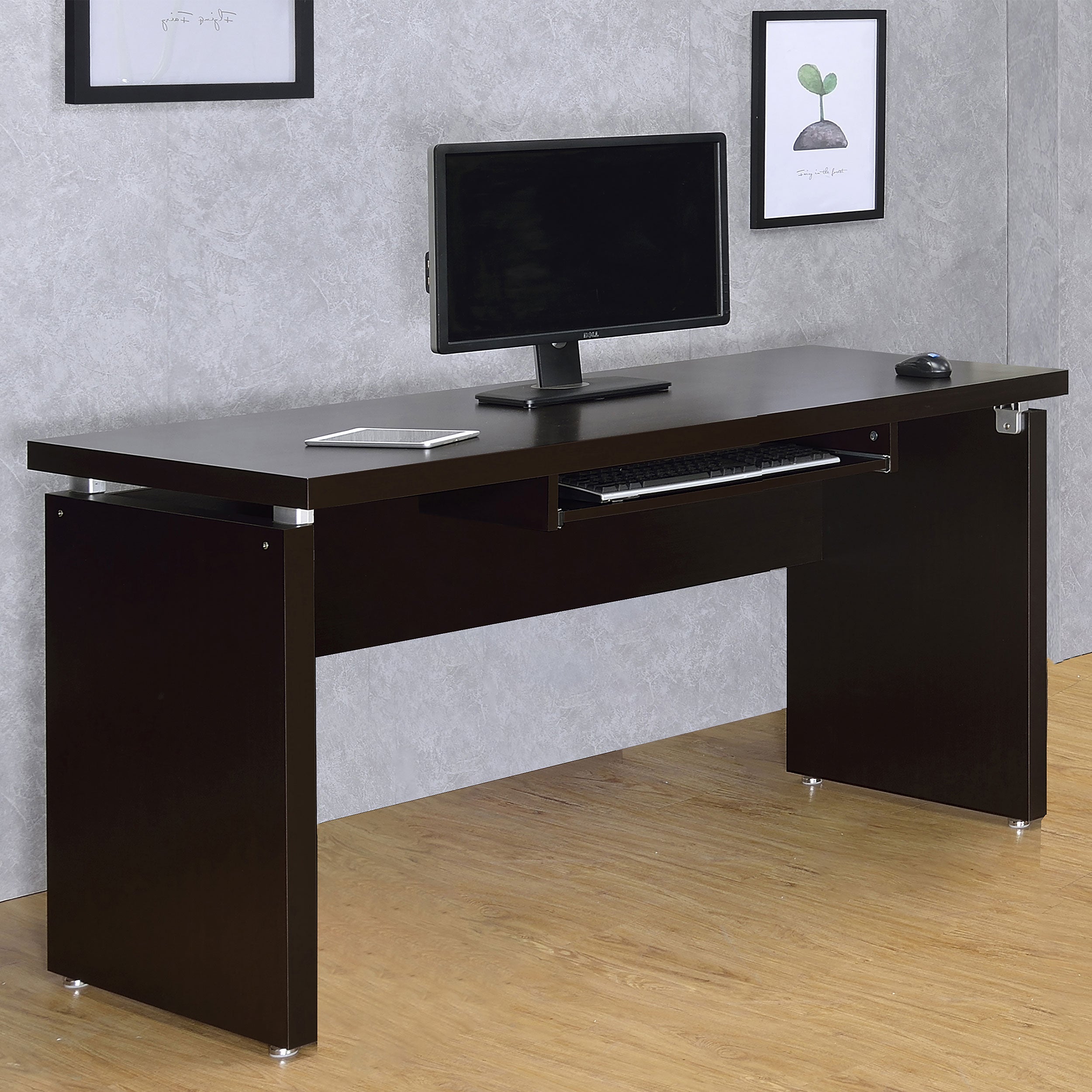 Skylar 39-inch Engineered Wood Writing Desk Cappuccino