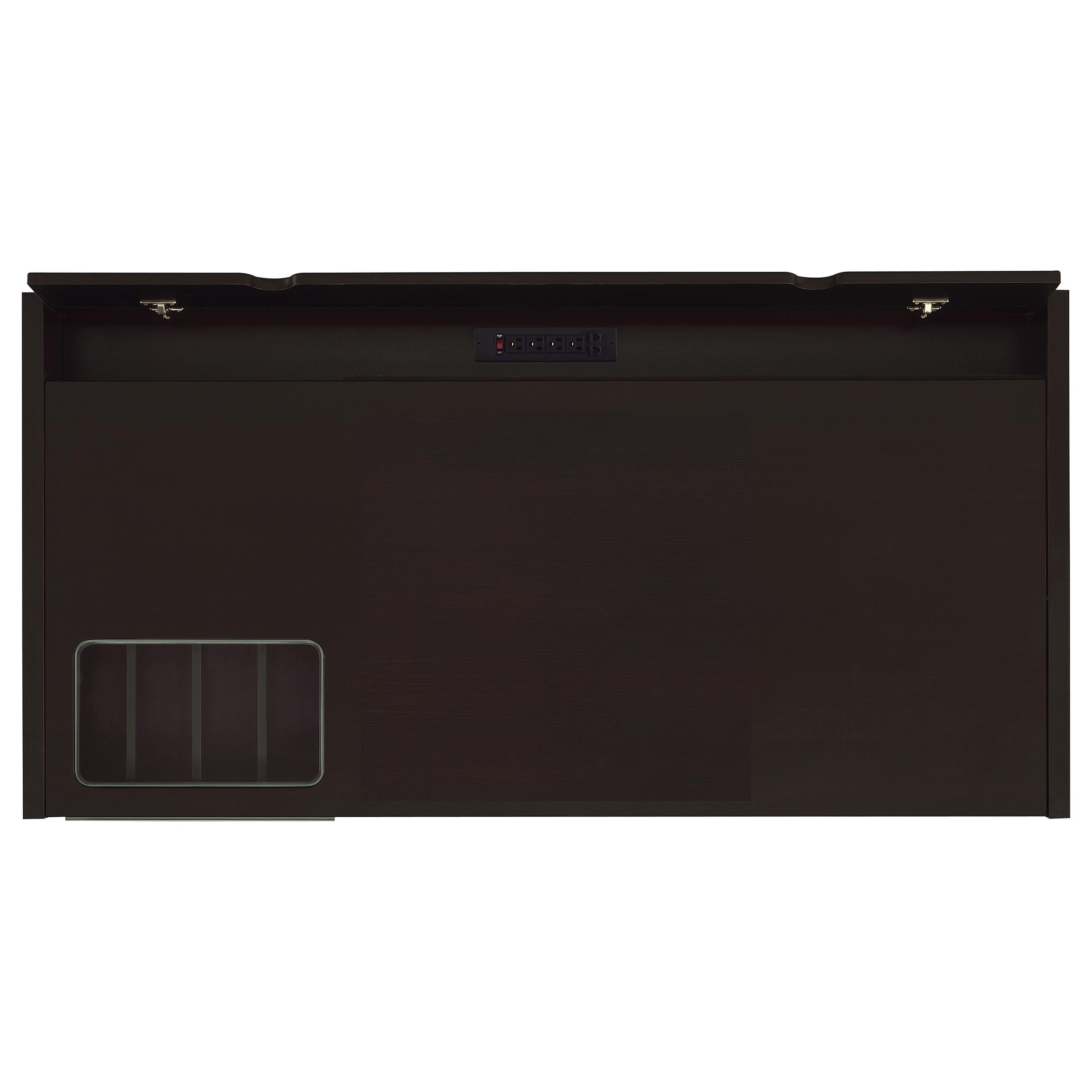 Halston 60-inch 3-drawer Office Computer Desk Cappuccino