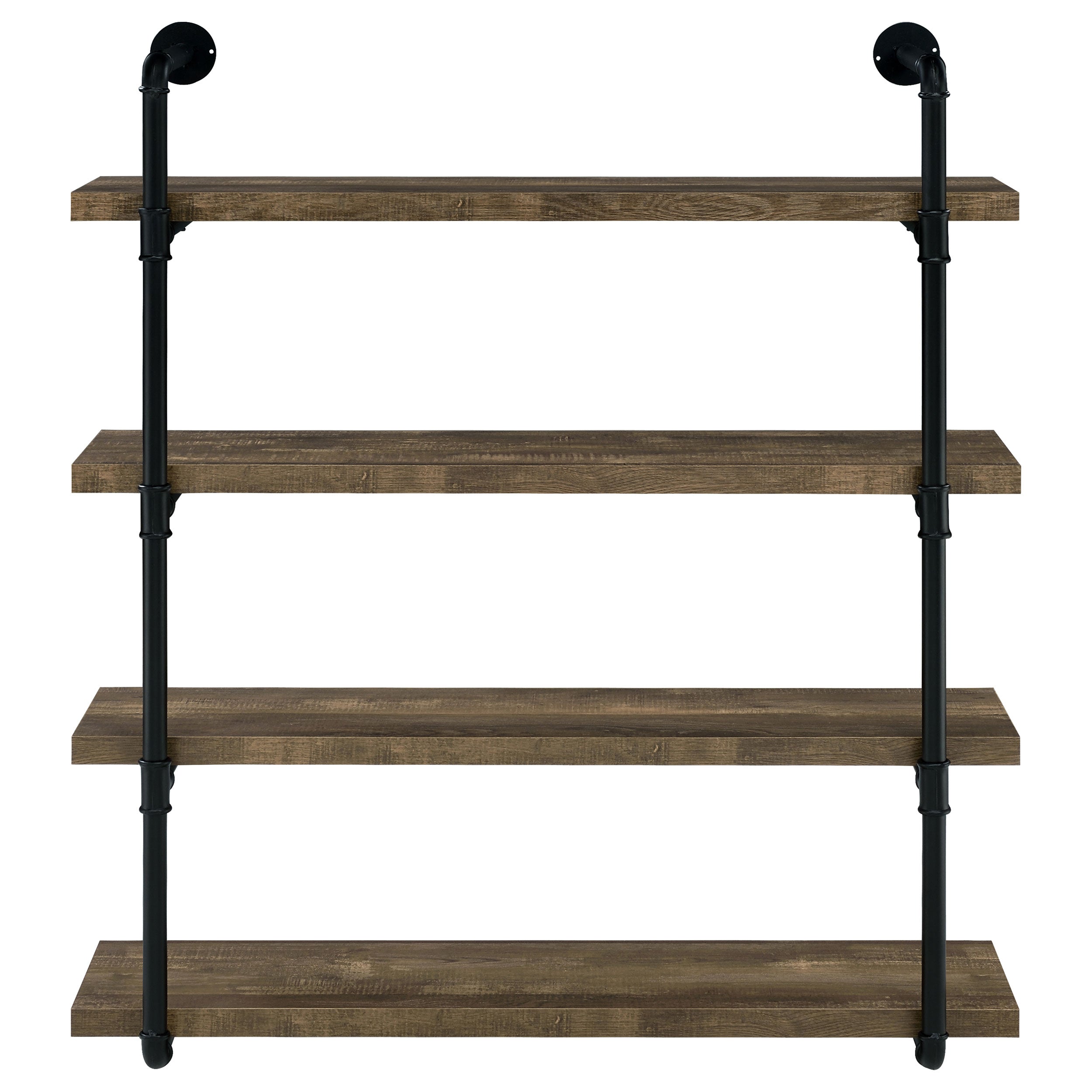 Elmcrest 24-inch 4-shelf Wall Bookshelf Grey Driftwood