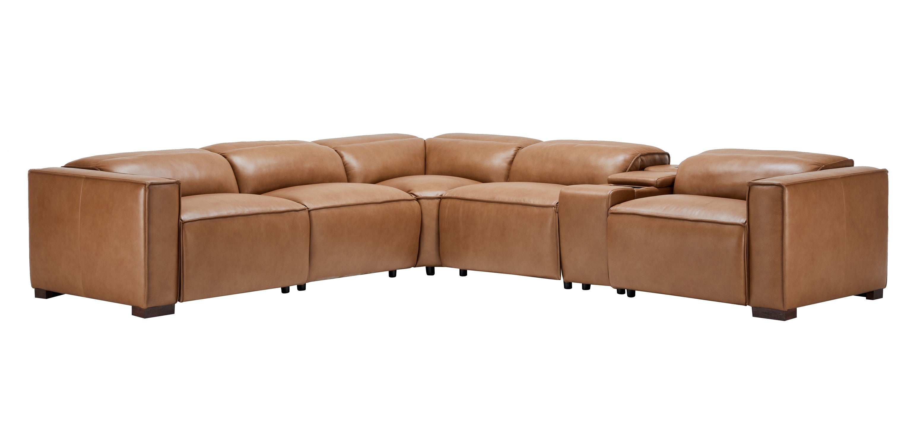 Uptown 6-Piece Modular Dual Power Reclining Sectional