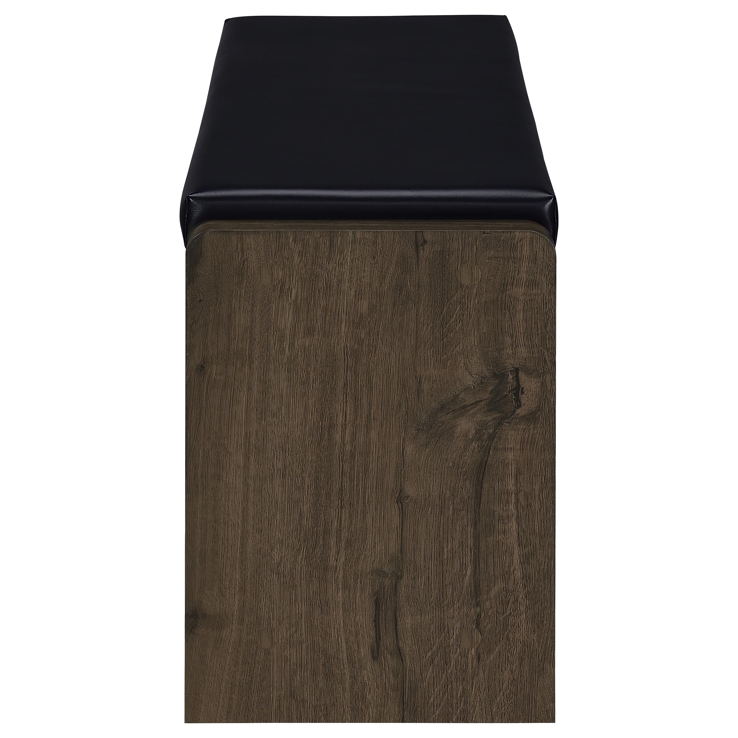 Arrington Storage Bench Black