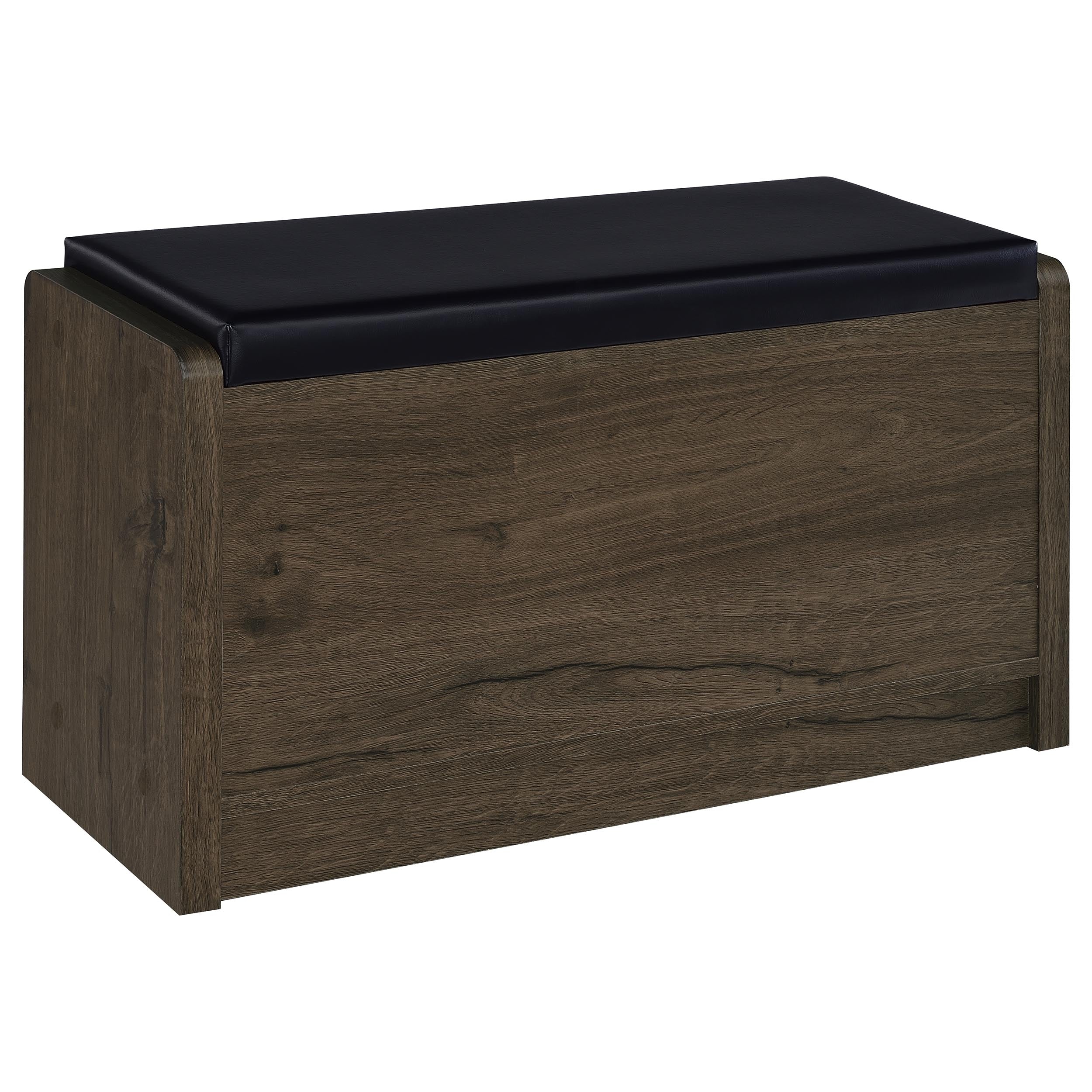 Arrington Storage Bench Black