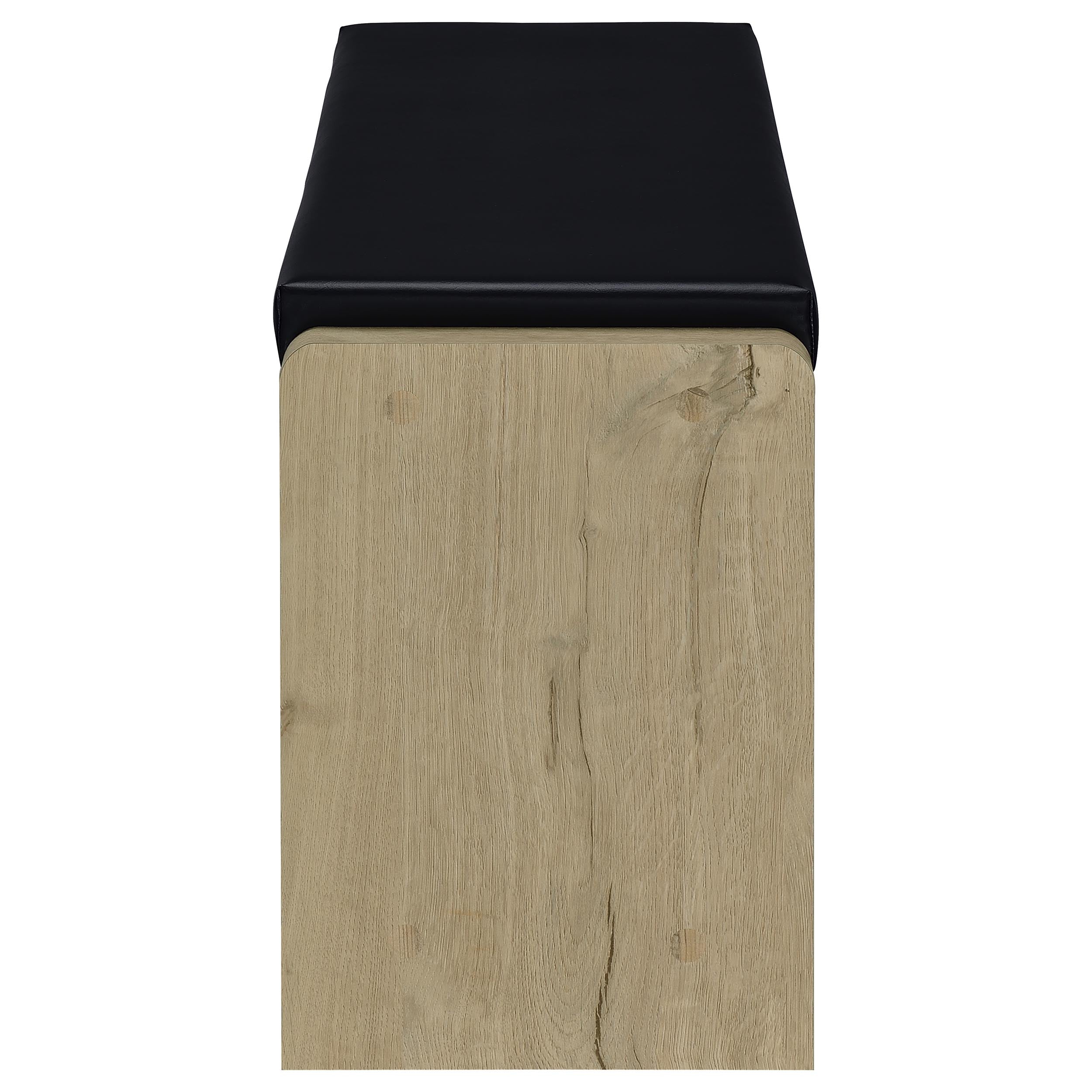 Arrington Storage Bench Black