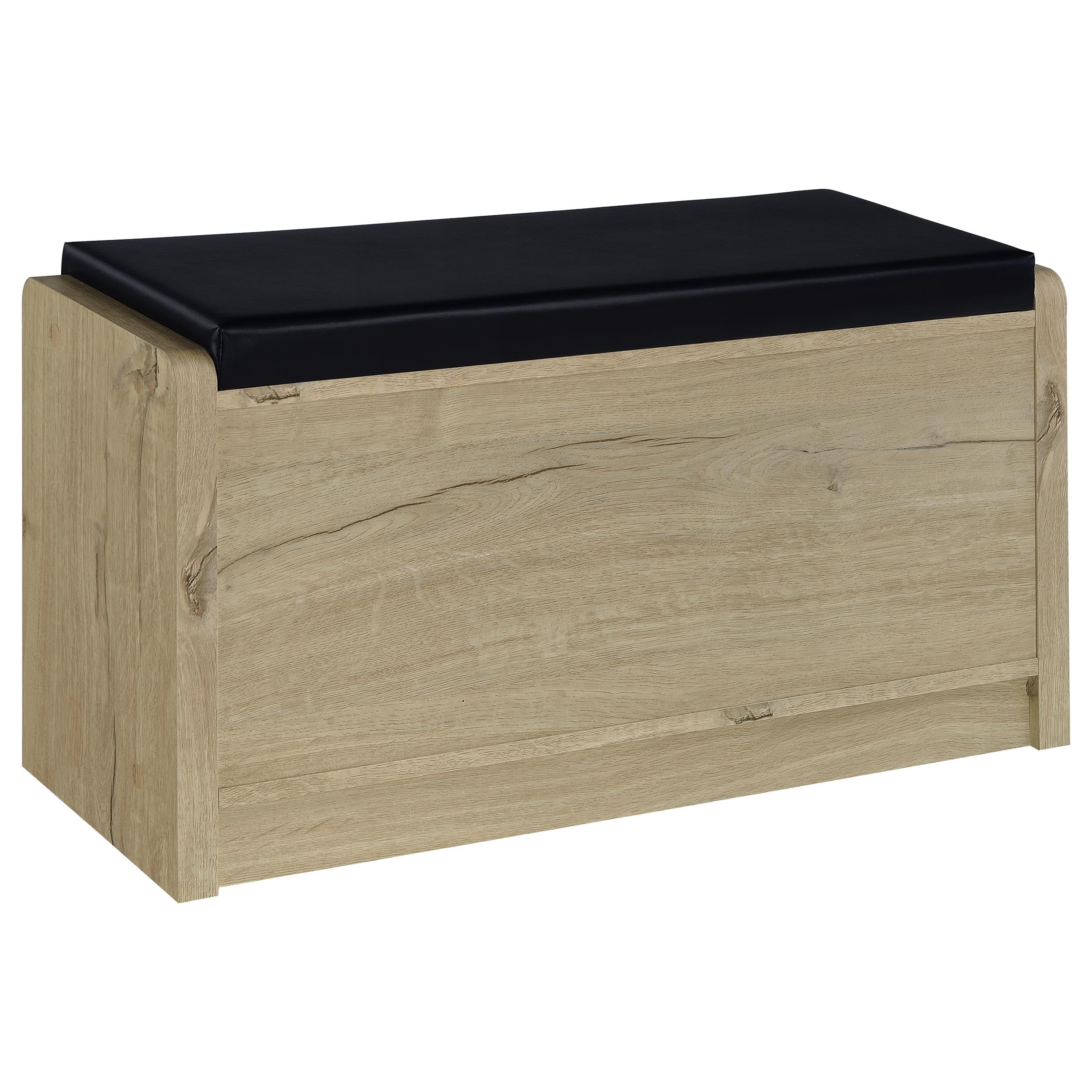 Arrington Storage Bench Black