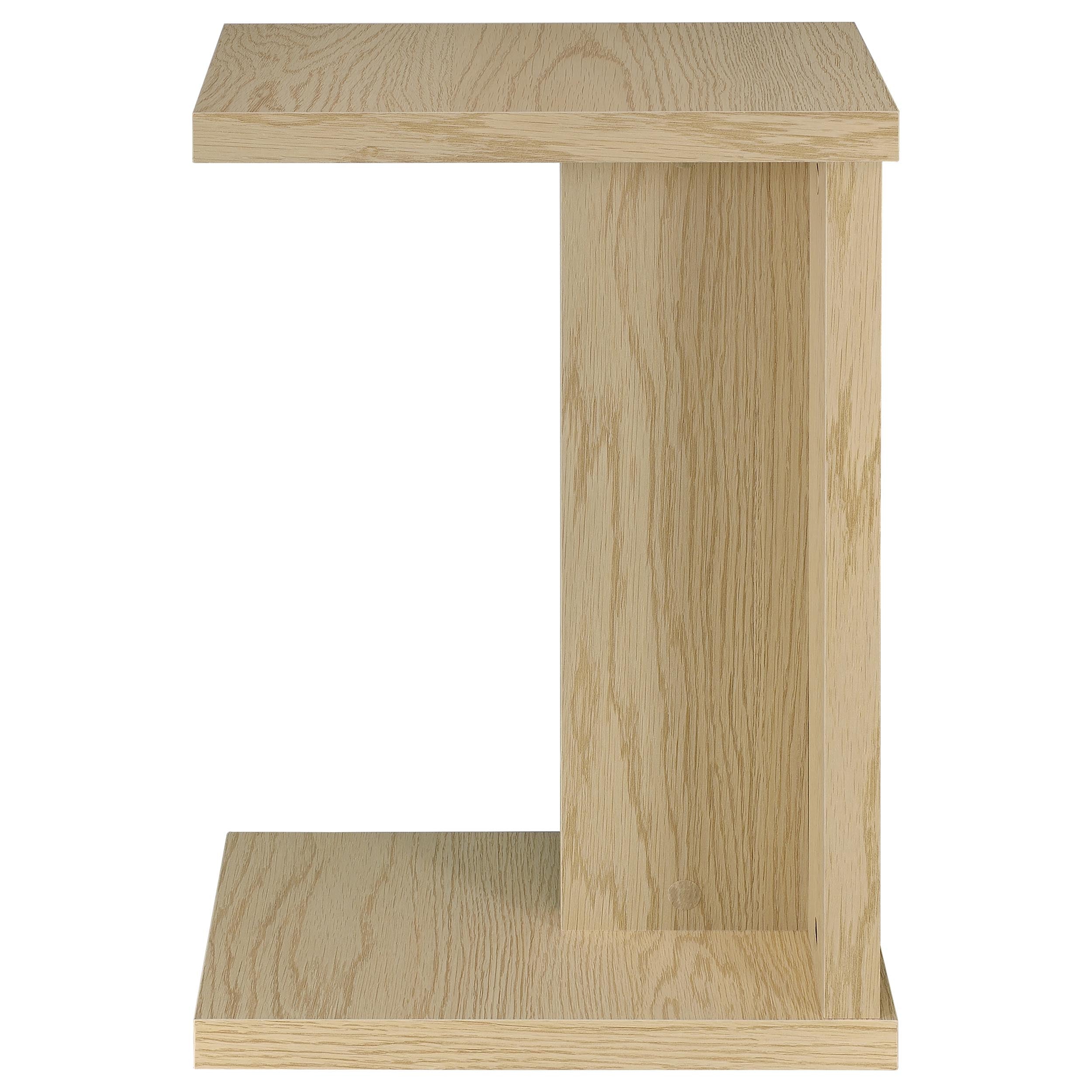 Clower Engineered Wood C-Shaped Sofa Side Table