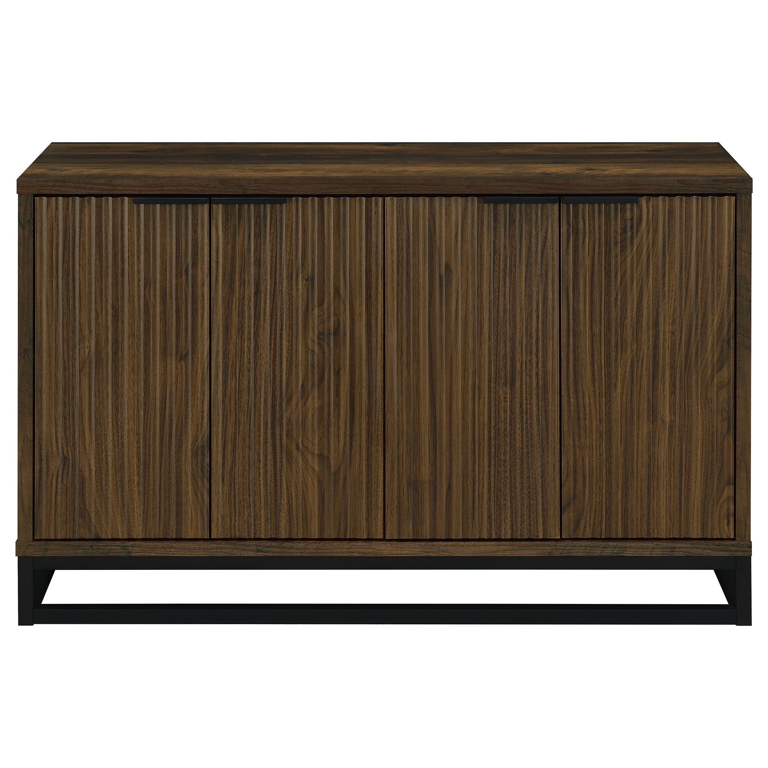 Ryatt 4-door Engineered Wood Accent Cabinet Dark Pine