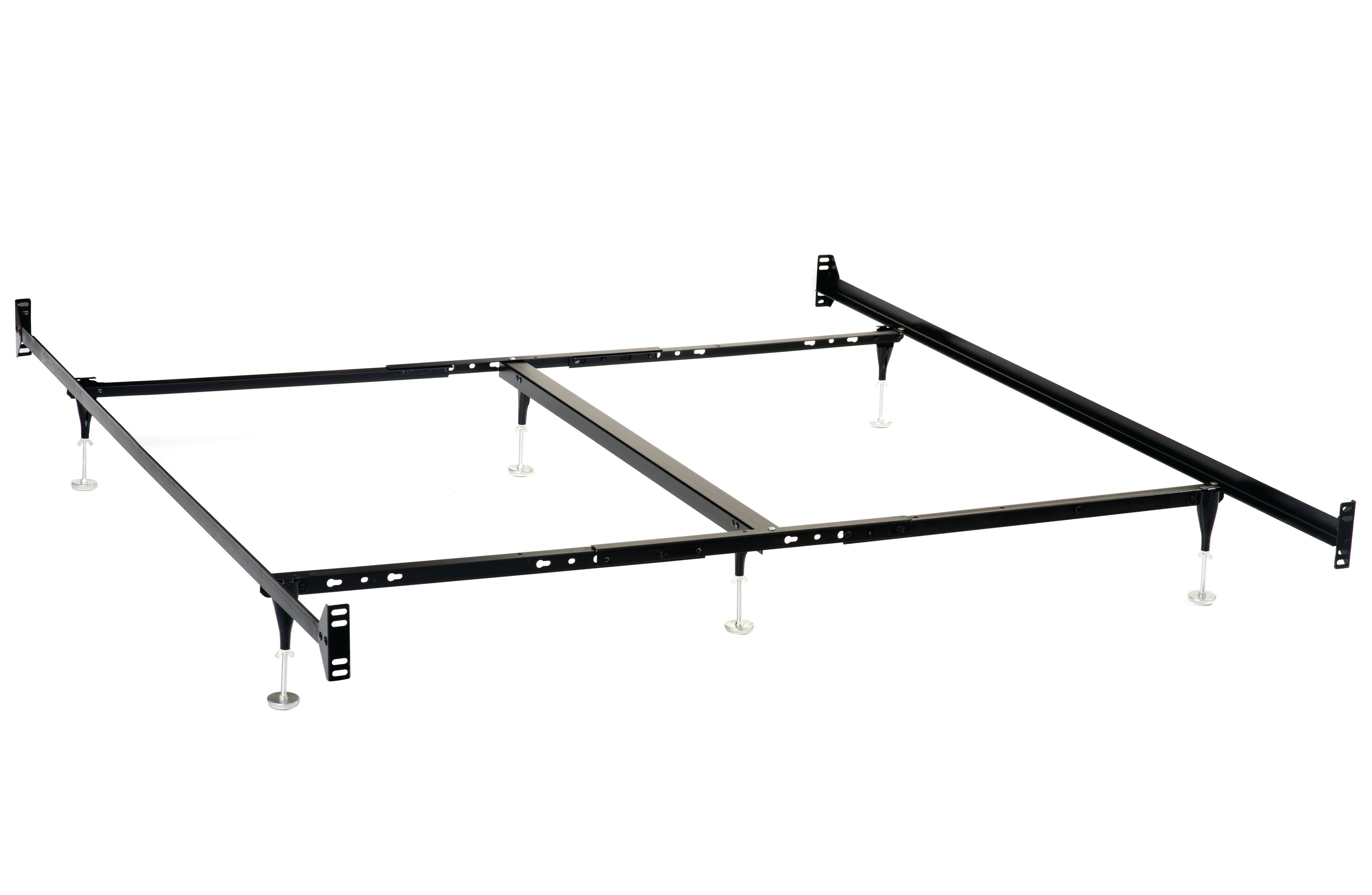 Esme  or E King Bed Frame Black (Headboard & Footboard)