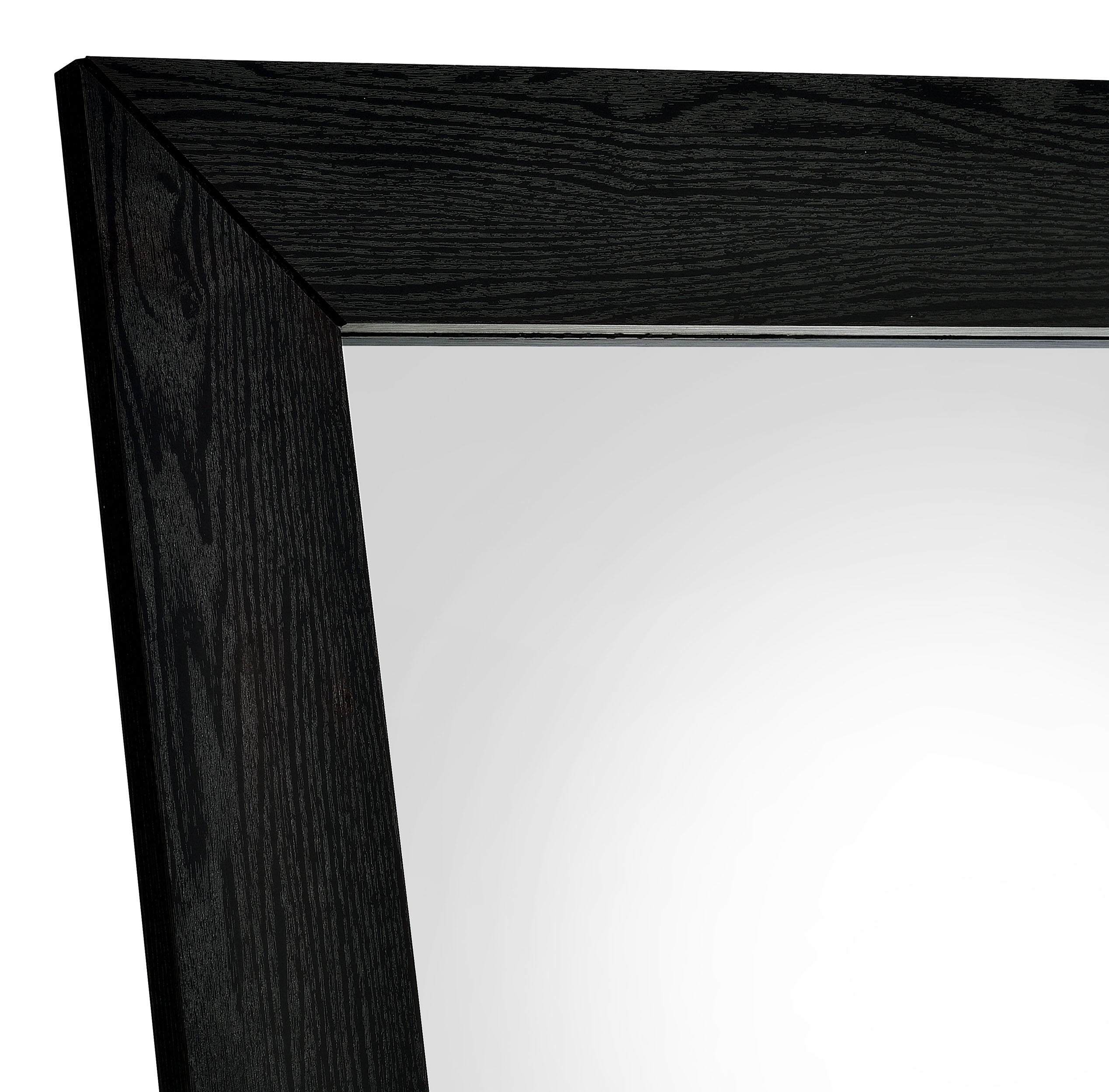 Cadence Tempered Glass Length Mirror Grey Washed Oak