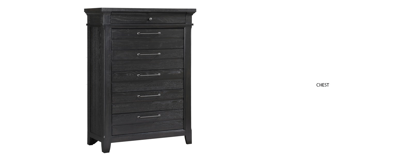 Hollis Black 4-Piece Bedroom Set
