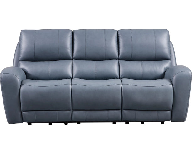 Bel Air Dual Power Reclining Sofa, Persian Blue