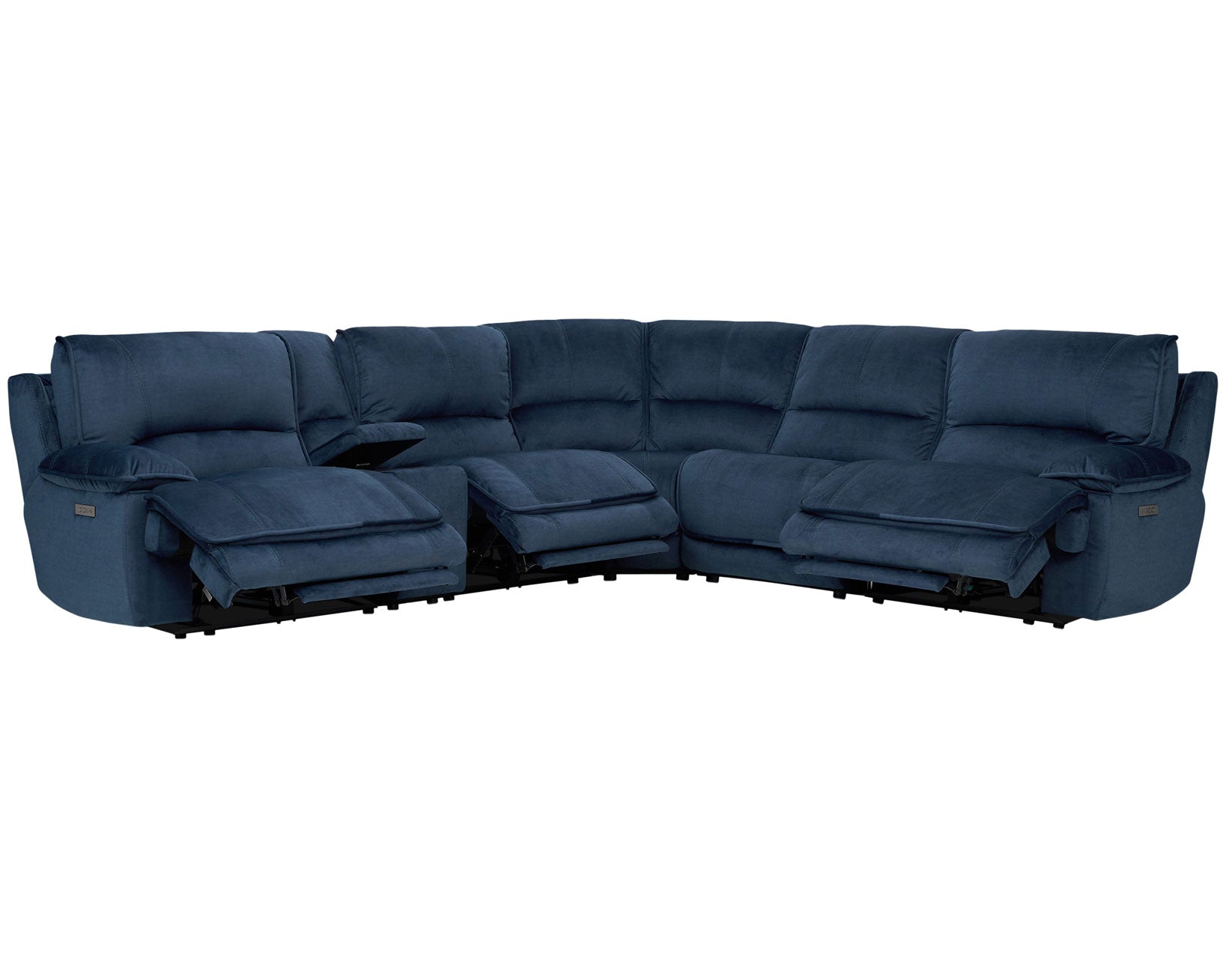 Olsen 6-Piece Modular Dual Power Reclining Sectional, Zero-Gravity