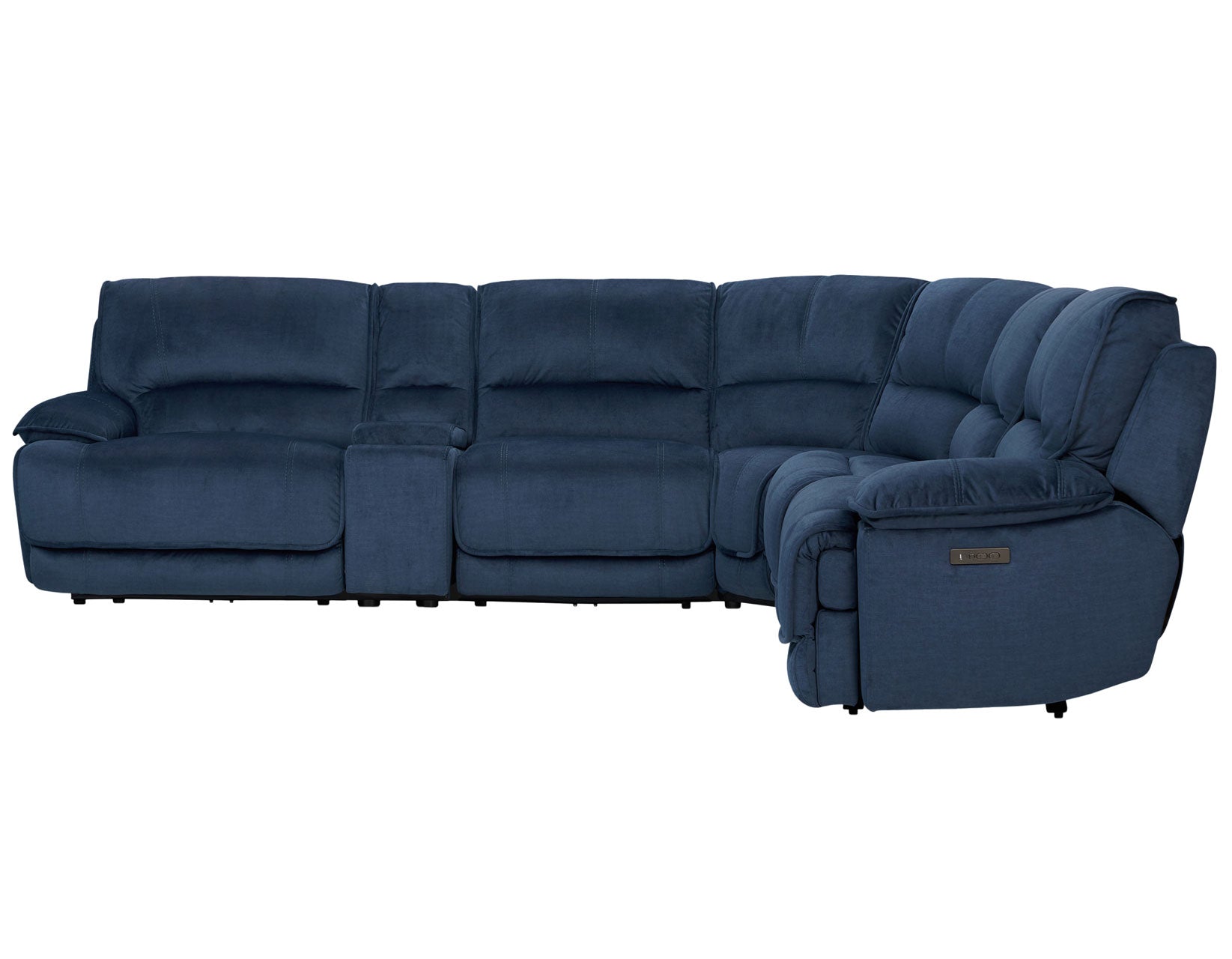 Olsen 6-Piece Modular Dual Power Reclining Sectional, Zero-Gravity
