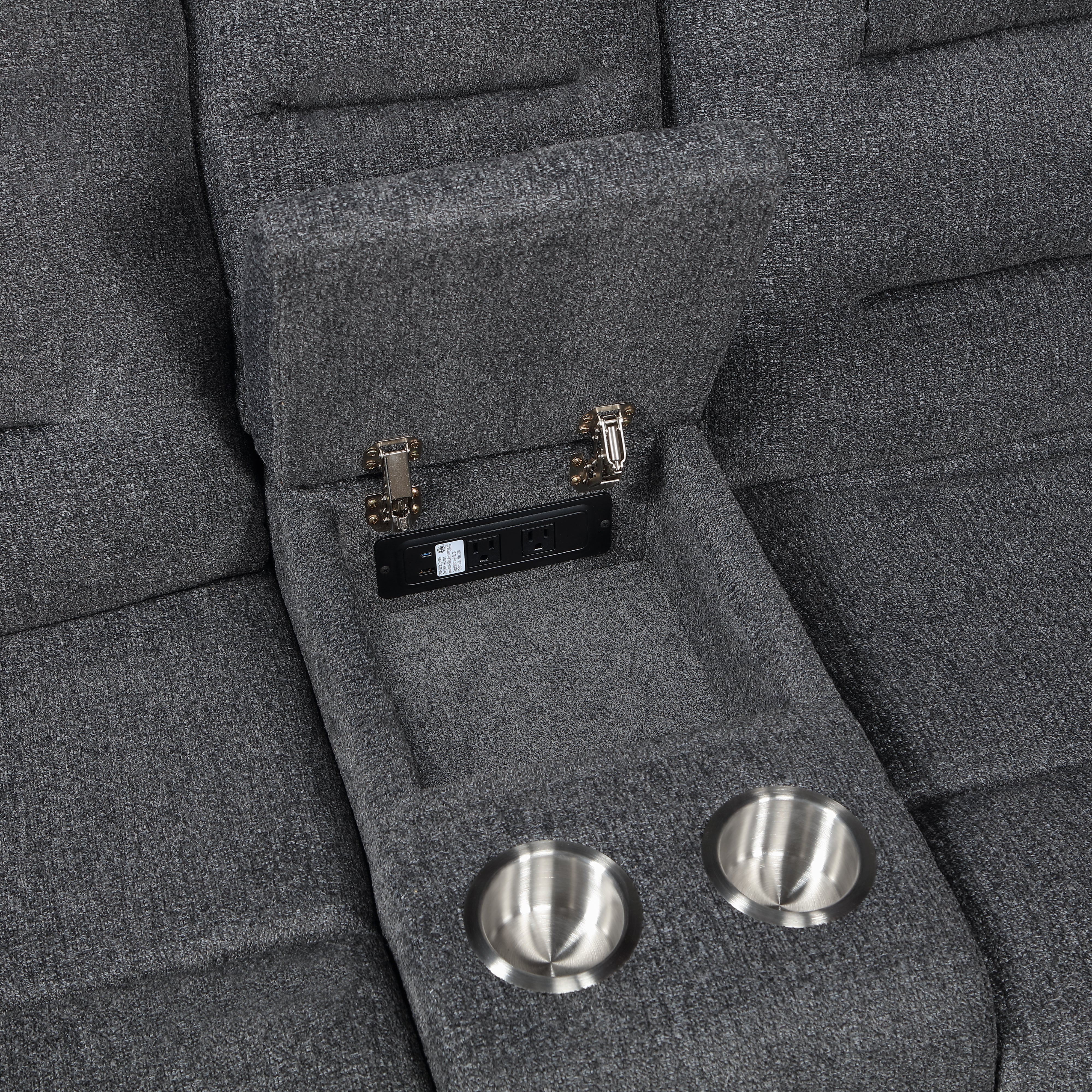 Redondo 3pc Manual Reclining Sectional Sofa