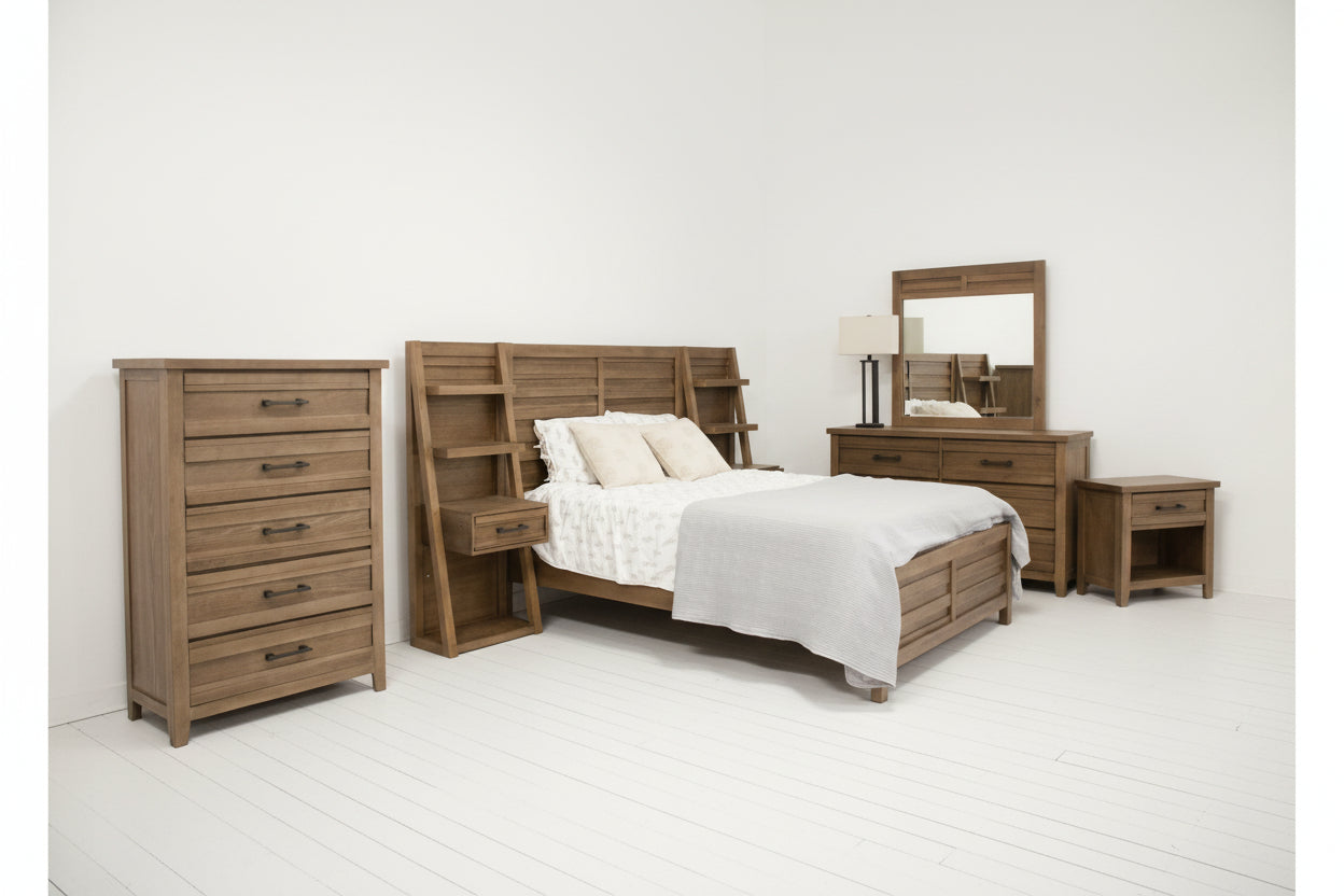 Veranda Oak 4-Piece Bedroom Set