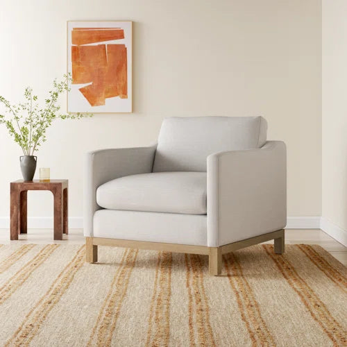 Marlow Accent Chair, Cream