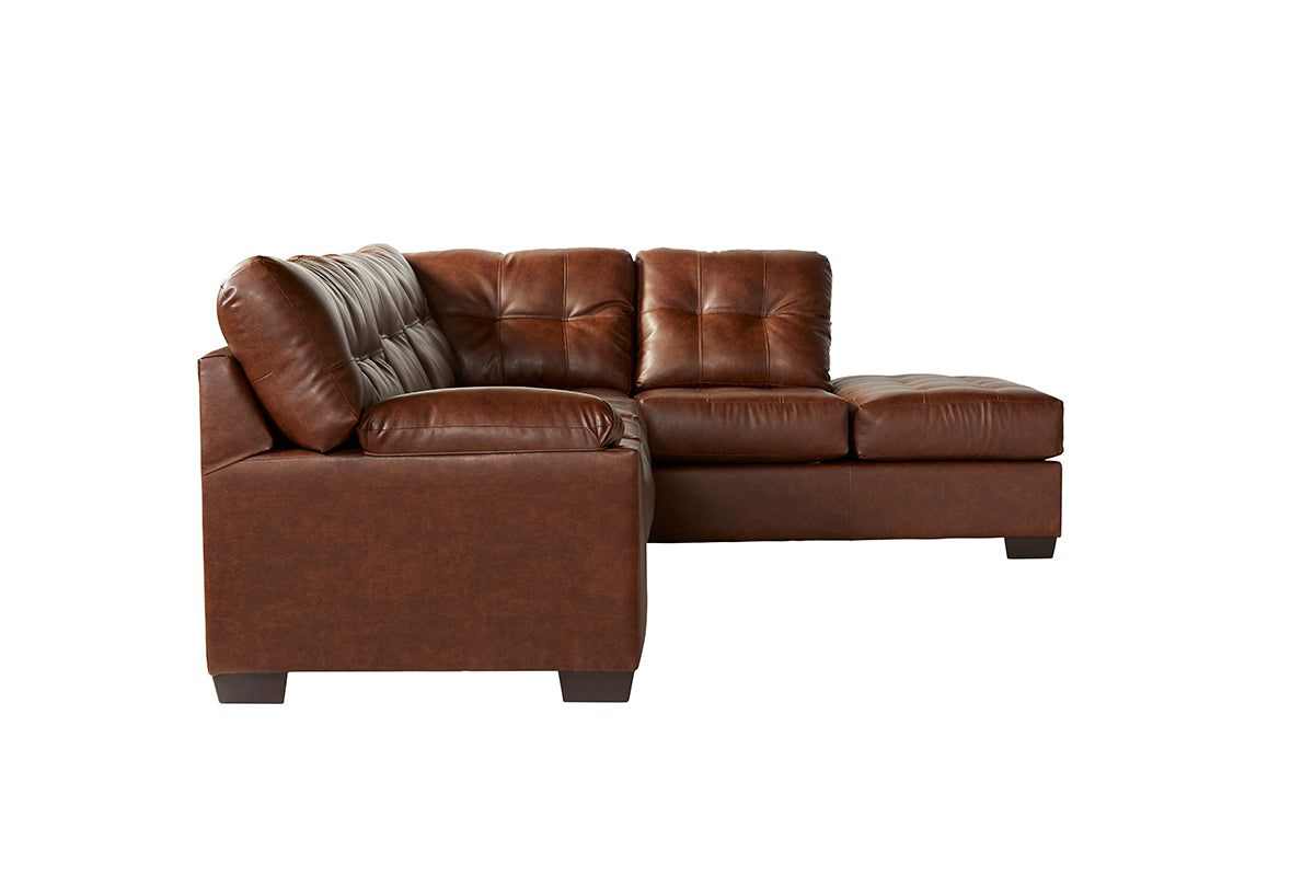 San Marino Hazelnut Sectional Sofa