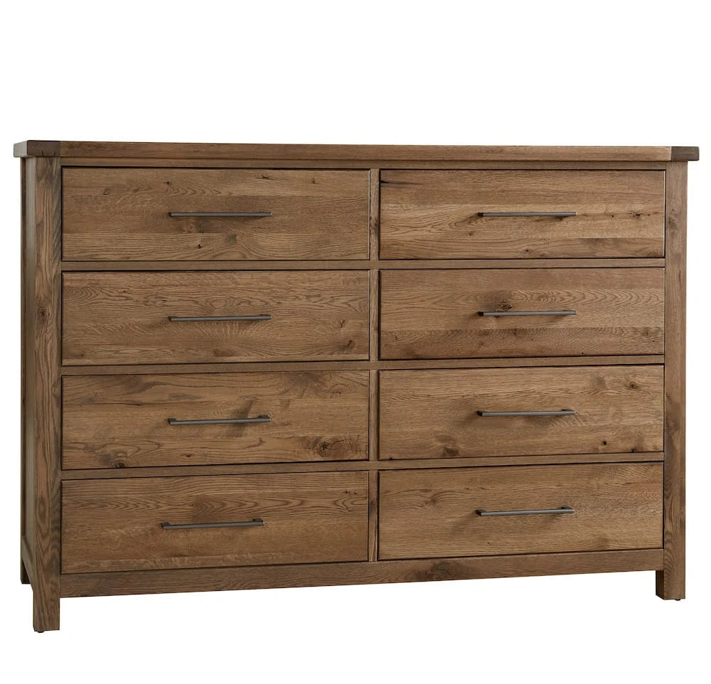 Dovetail 8-Drawer Dresser - Natural