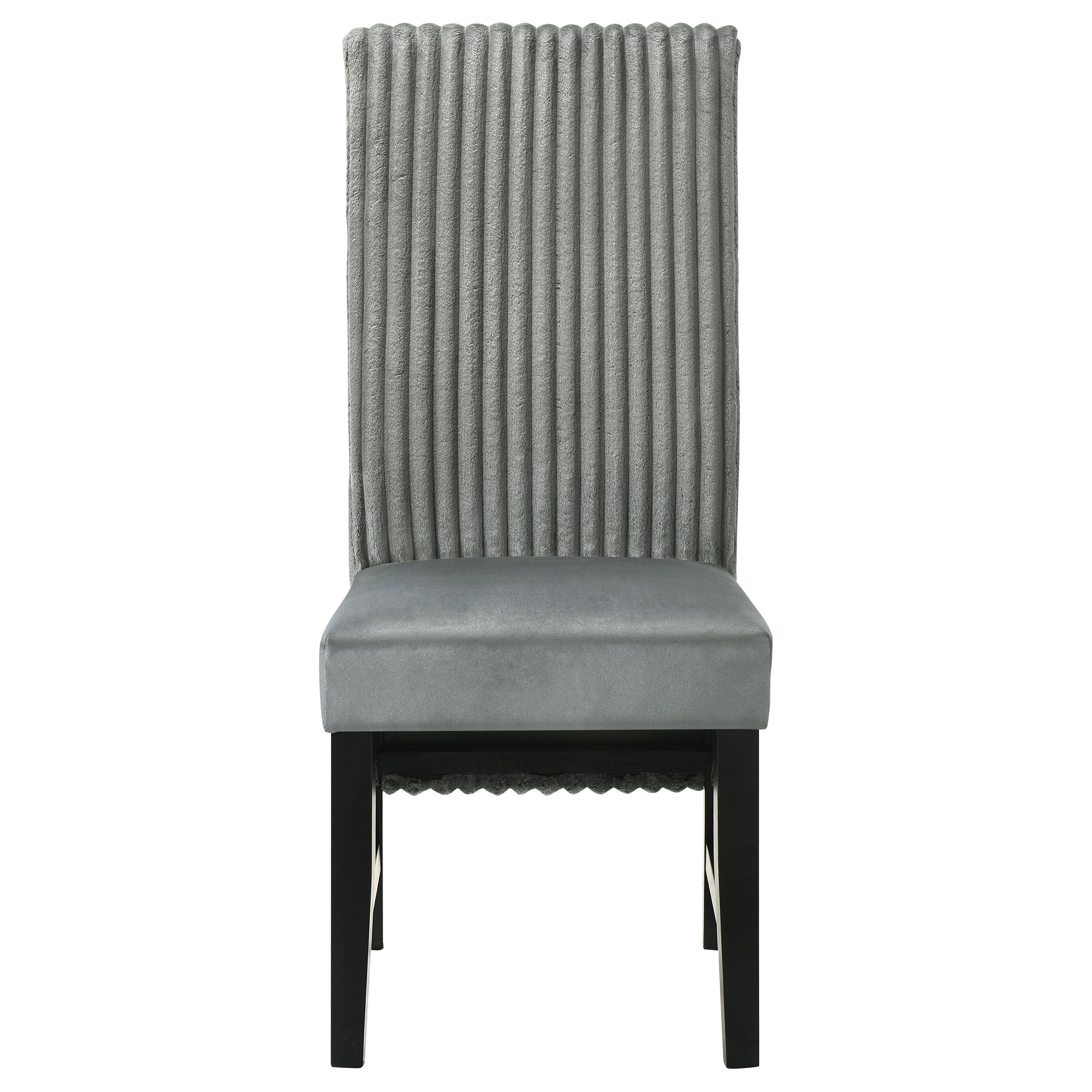 Barrand Upholstered Dining Side Chair Black (Set of 2)