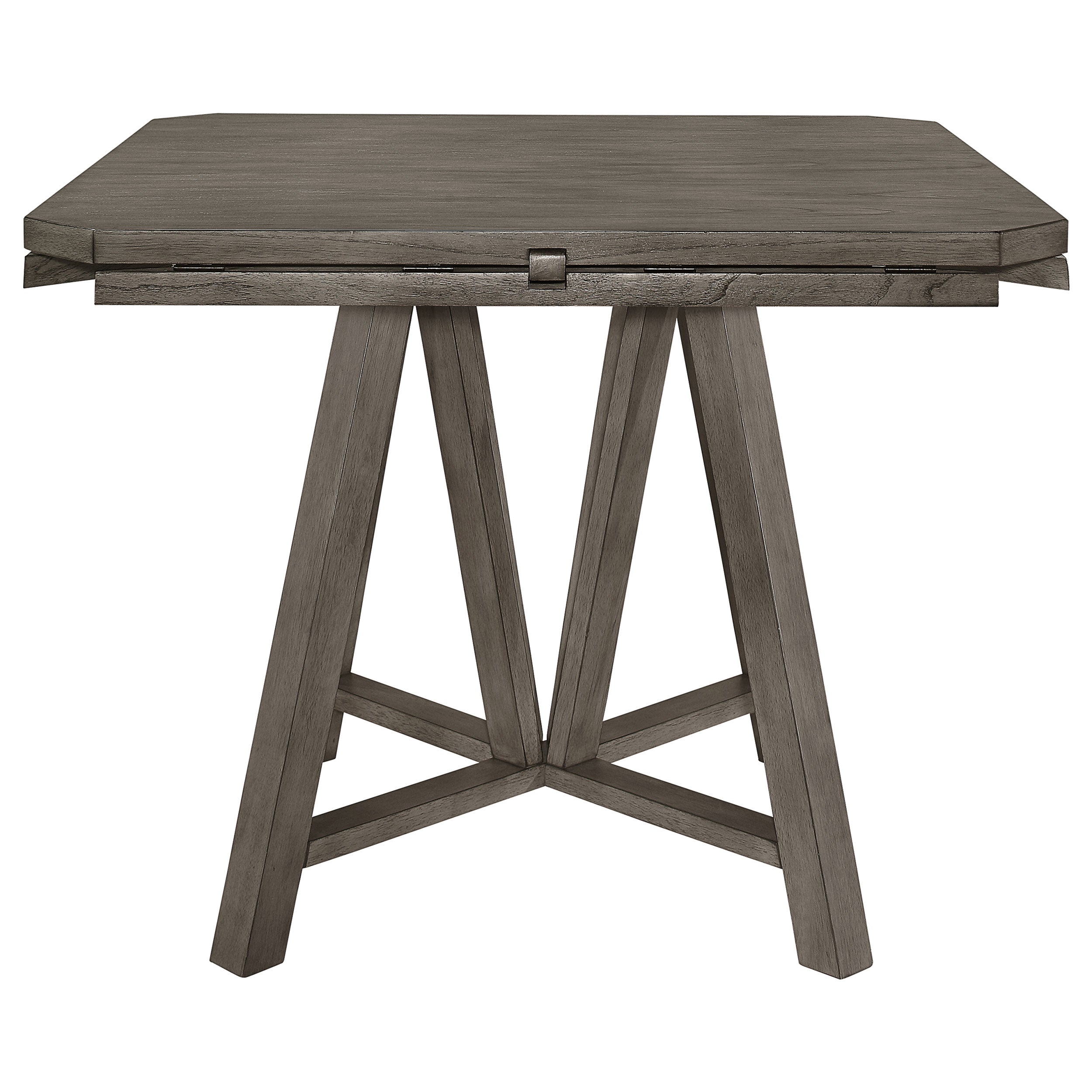 Athens  Drop Leaf Counter Height Dining Set Barn Grey