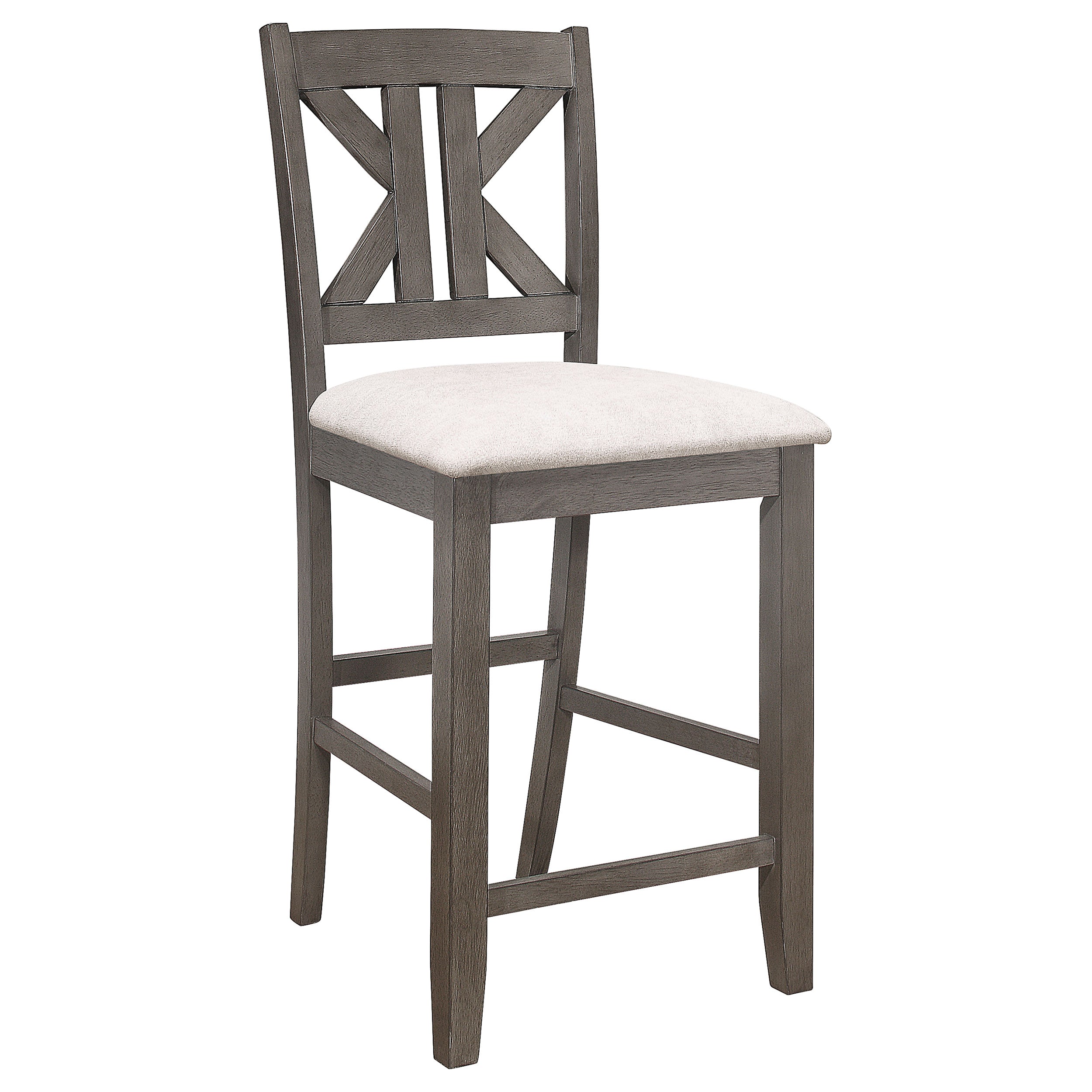 Athens  Drop Leaf Counter Height Dining Set Barn Grey