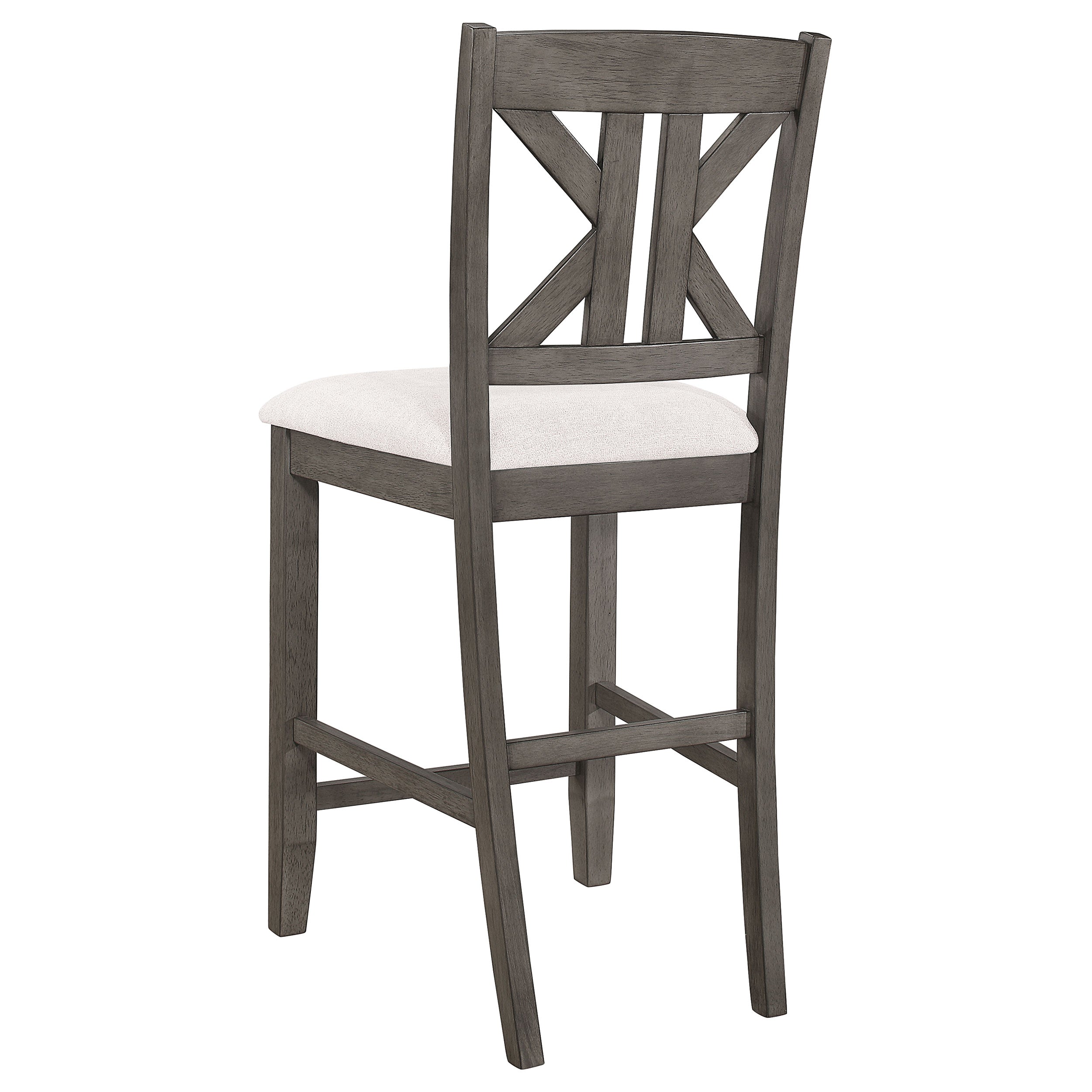 Athens  Drop Leaf Counter Height Dining Set Barn Grey