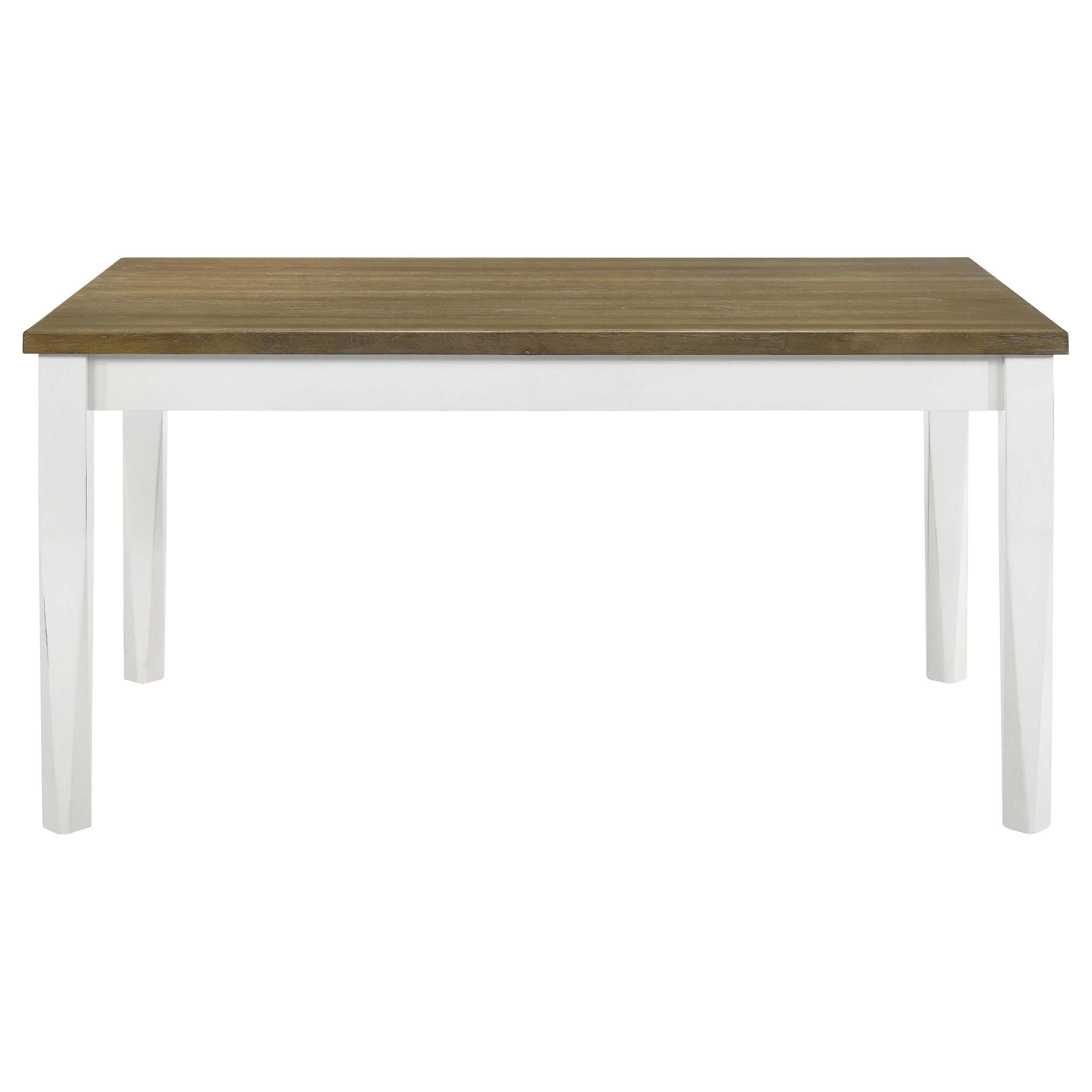Appleton Rectangular Dining Set Distressed White