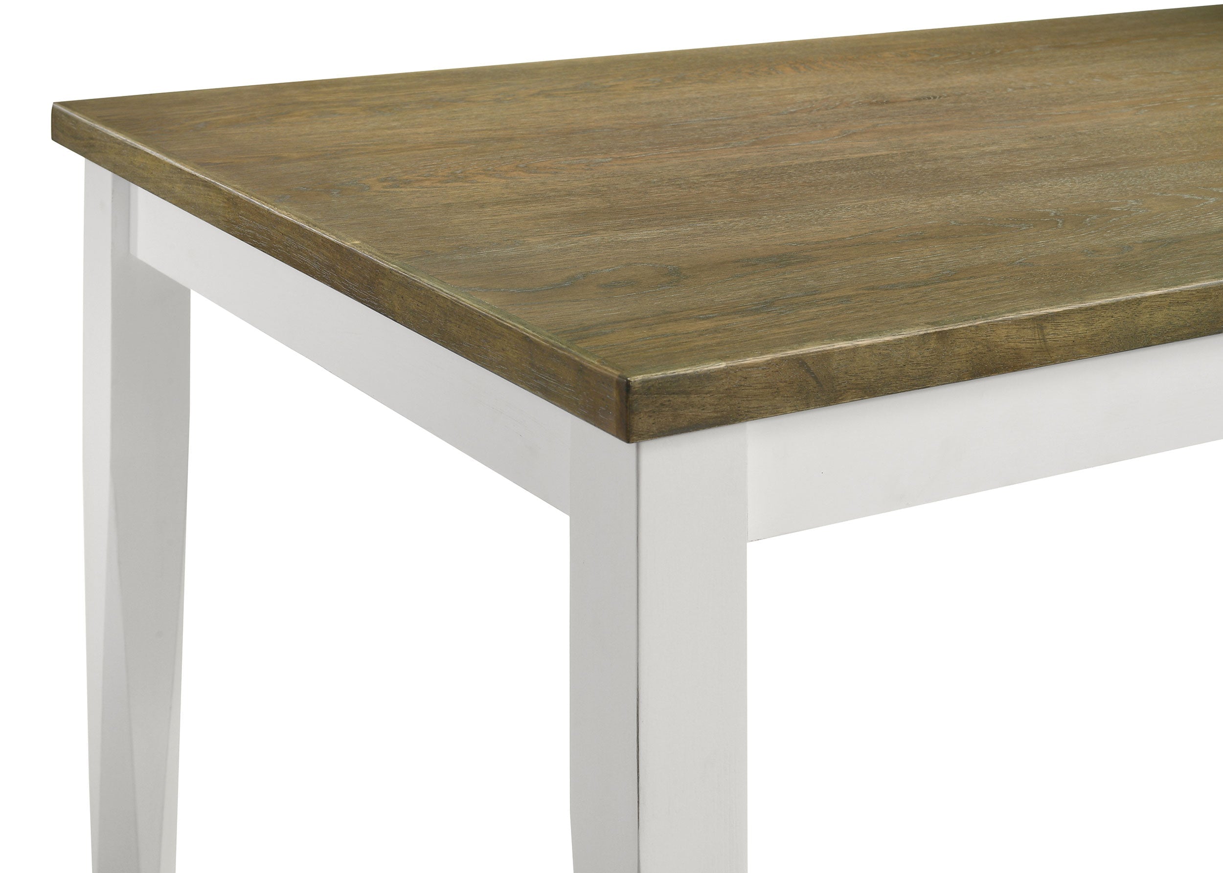 Appleton Rectangular Dining Set Distressed White