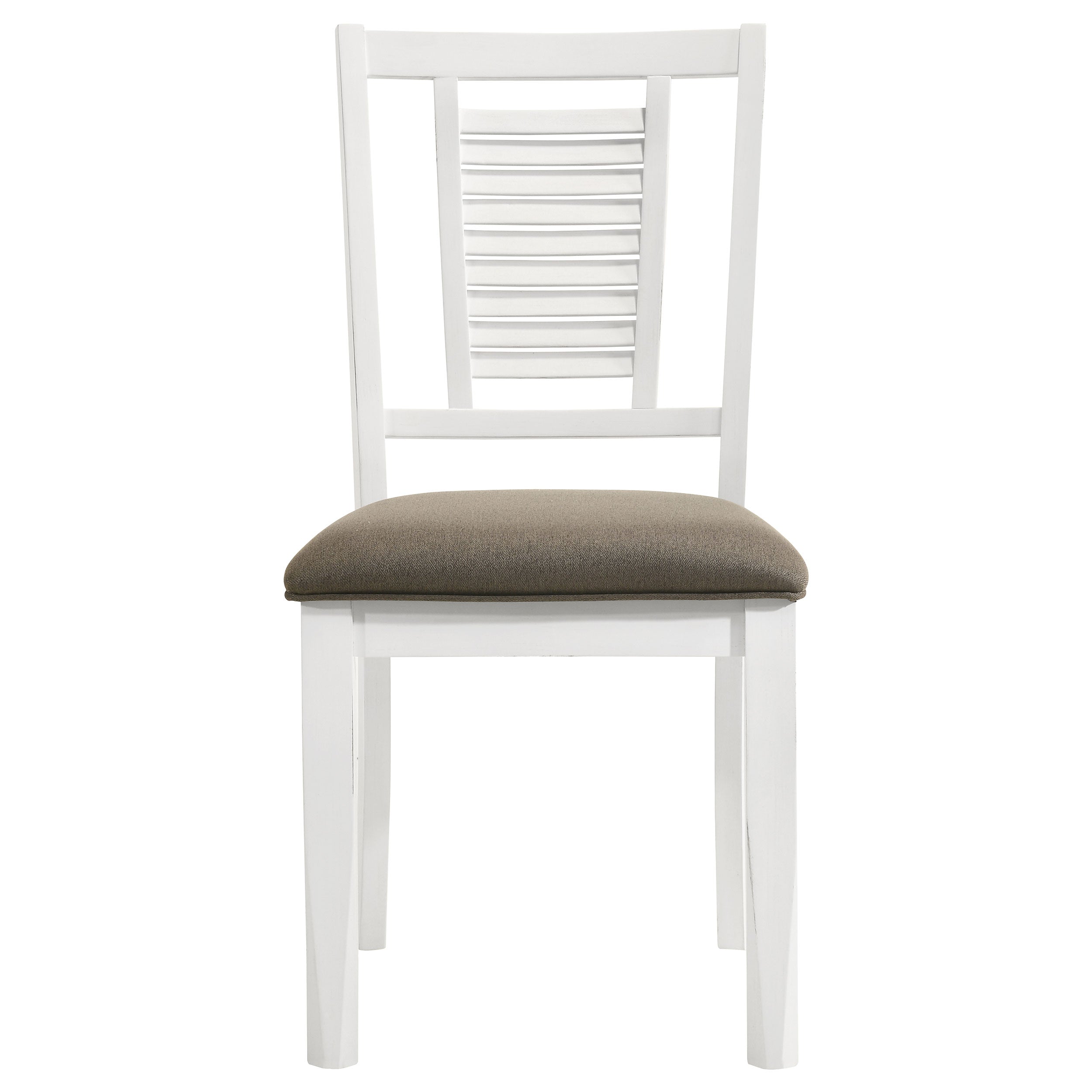 Appleton Rectangular Dining Set Distressed White