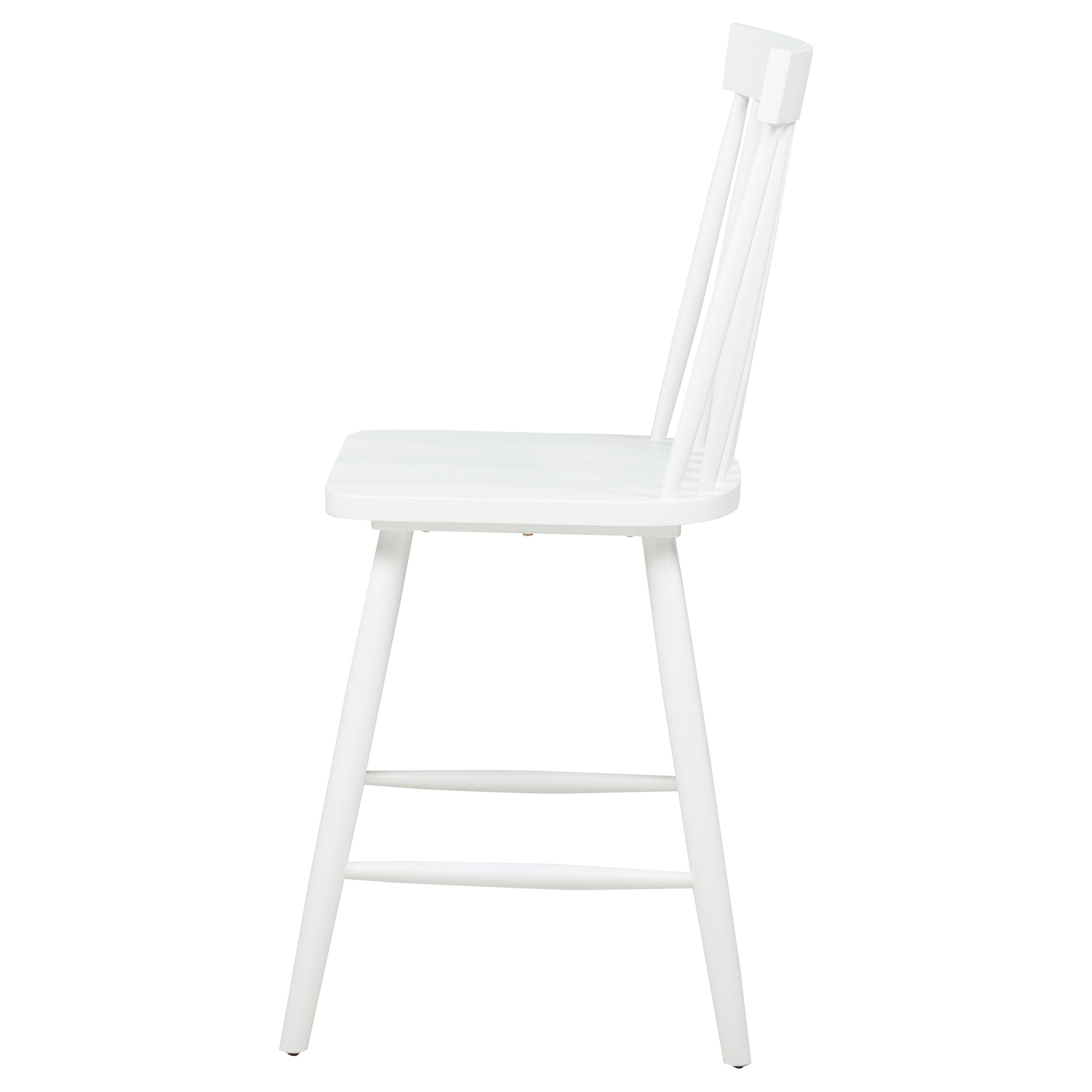 Andrews Windsor Counter Height Dining Side Chair (Set of 2)