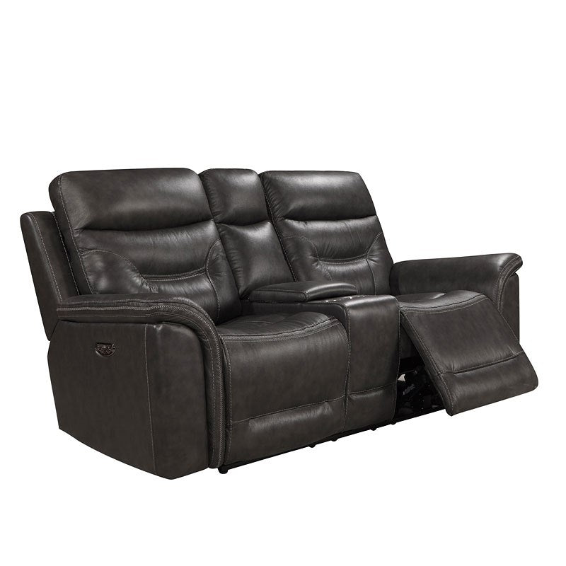 Bullard Dual Power Reclining Sofa and Loveseat Set