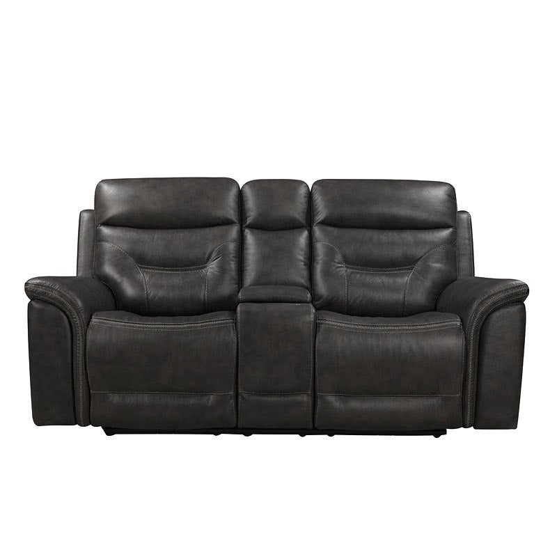 Bullard Dual Power Reclining Sofa and Loveseat Set
