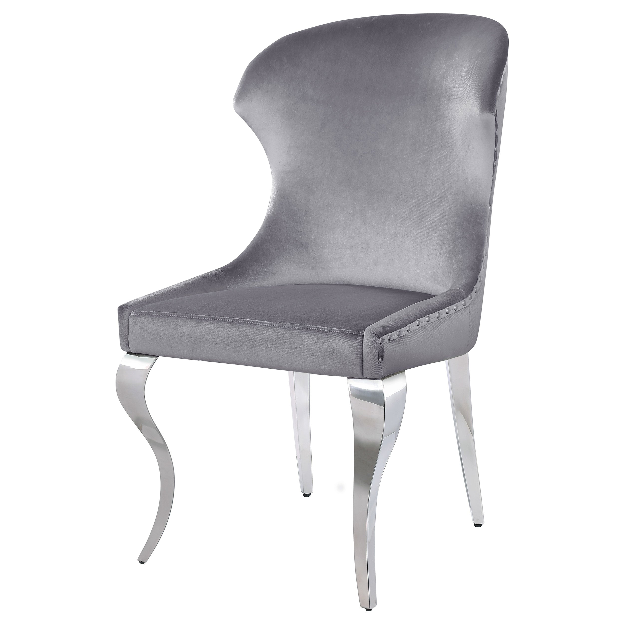 Cheyanne Upholstered Dining Side Chair Black (Set of 2)