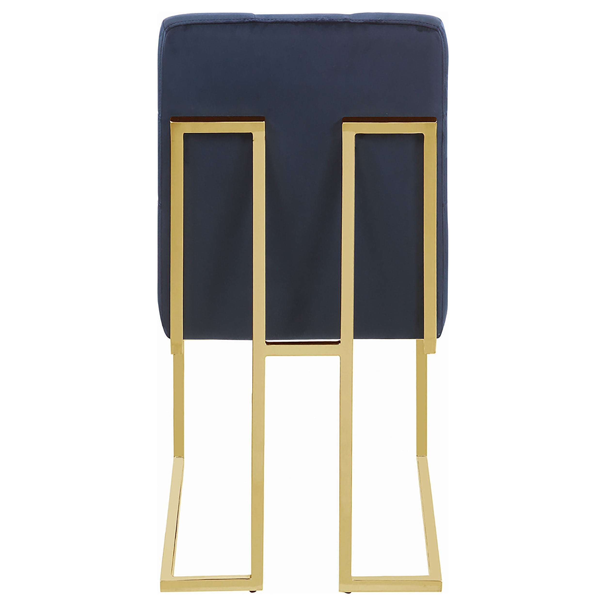 Cisco Velvet Upholstered Dining Side Chair Chrome (Set of 2)