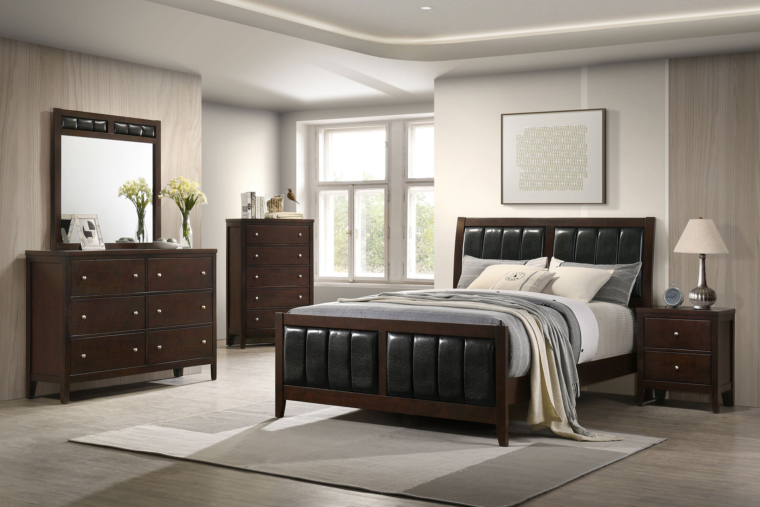 Carlton Dresser Mirror Cappuccino