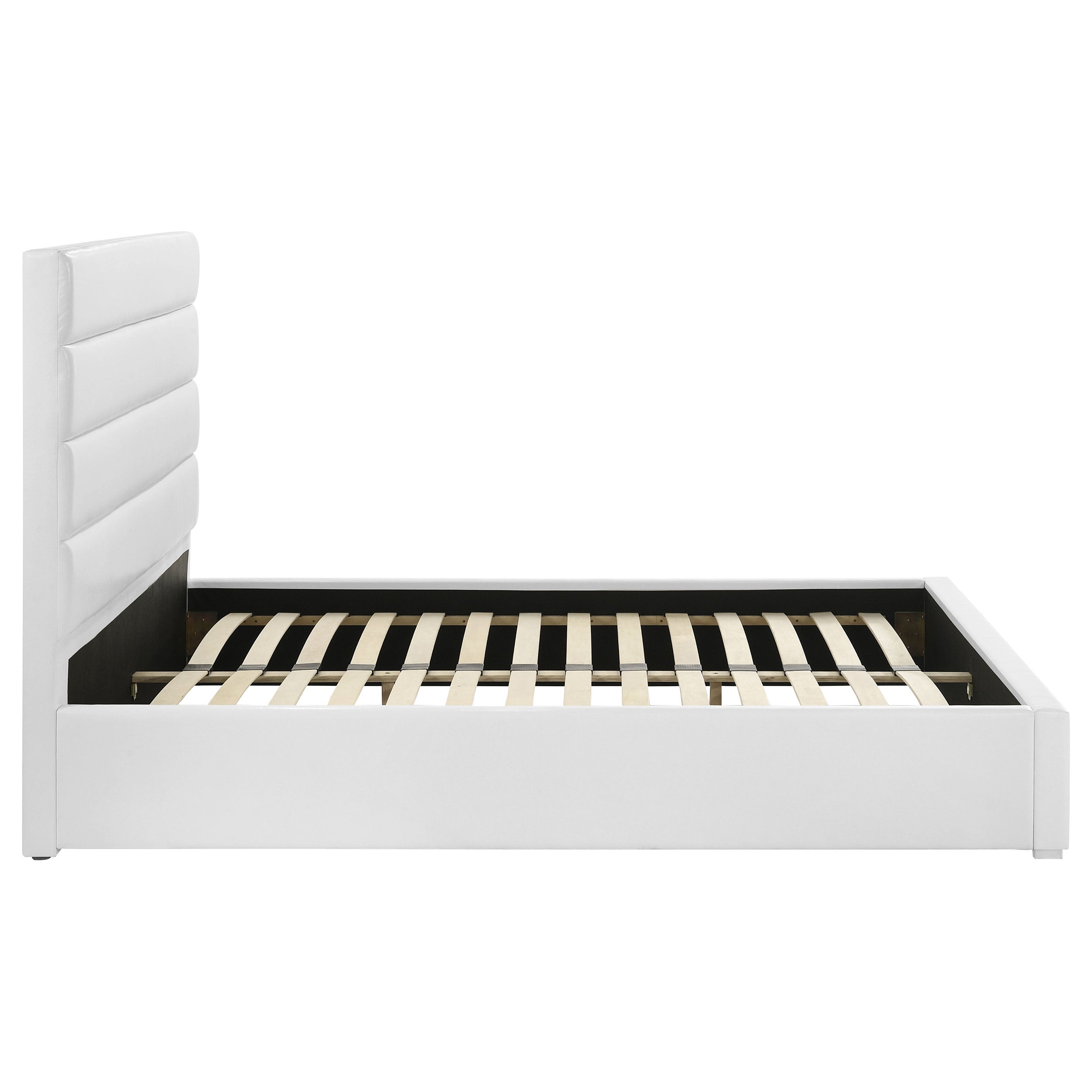 Felicity 53-inch Upholstered  Platform Bed White