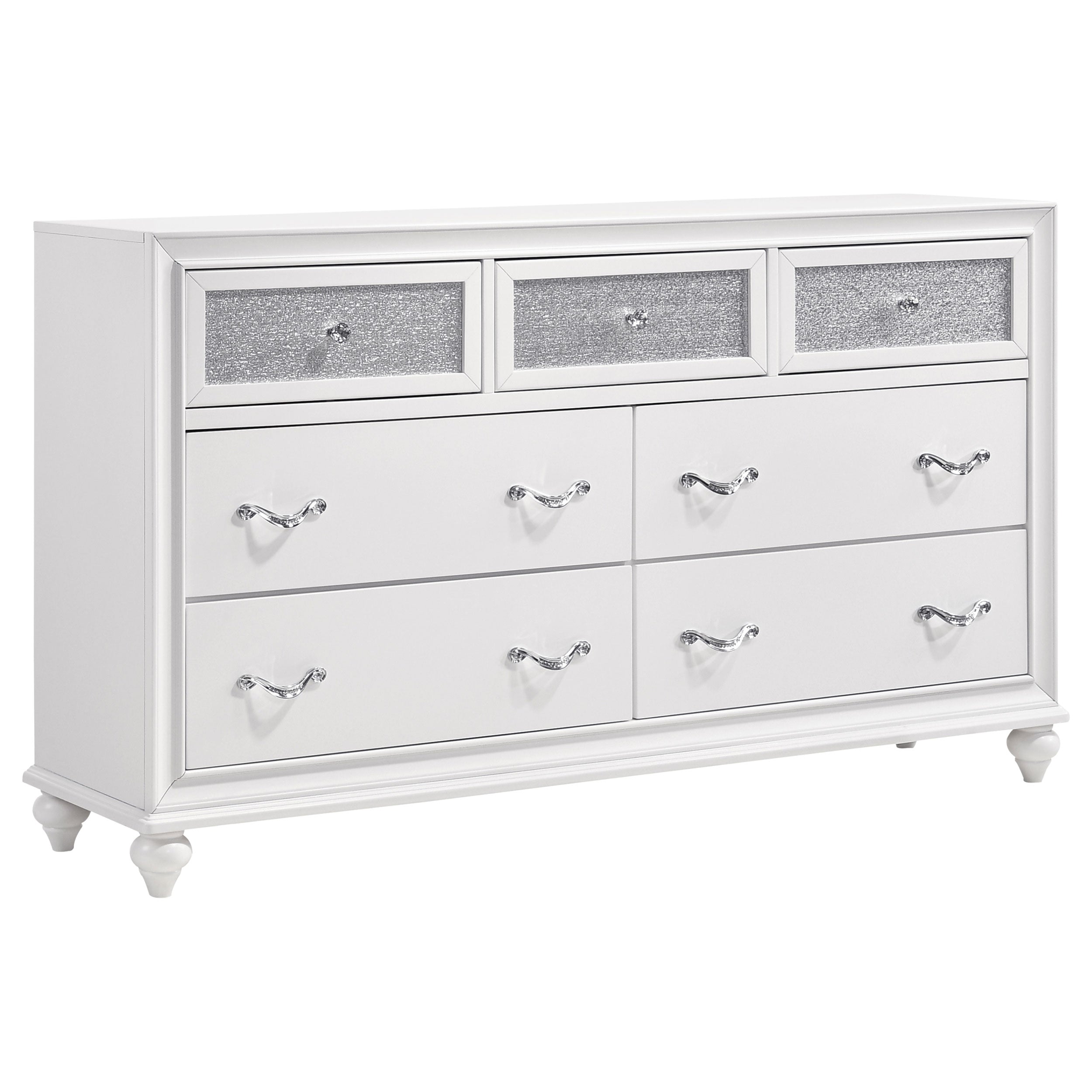 Barzini  California King Bedroom Set Black